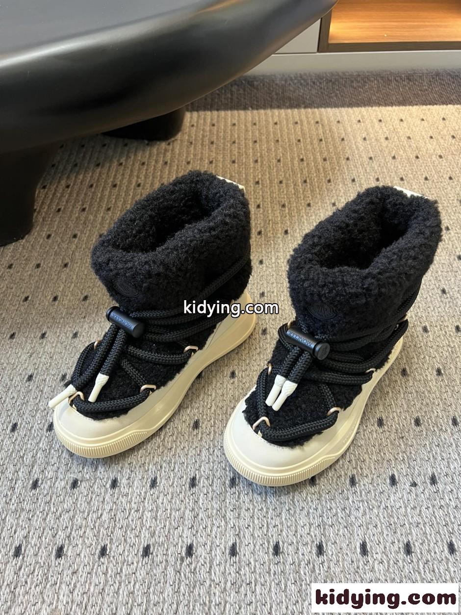 Moncler Altive Mid スノーブーツ モンクレール ブーツ スーパーコピー ブラック-0