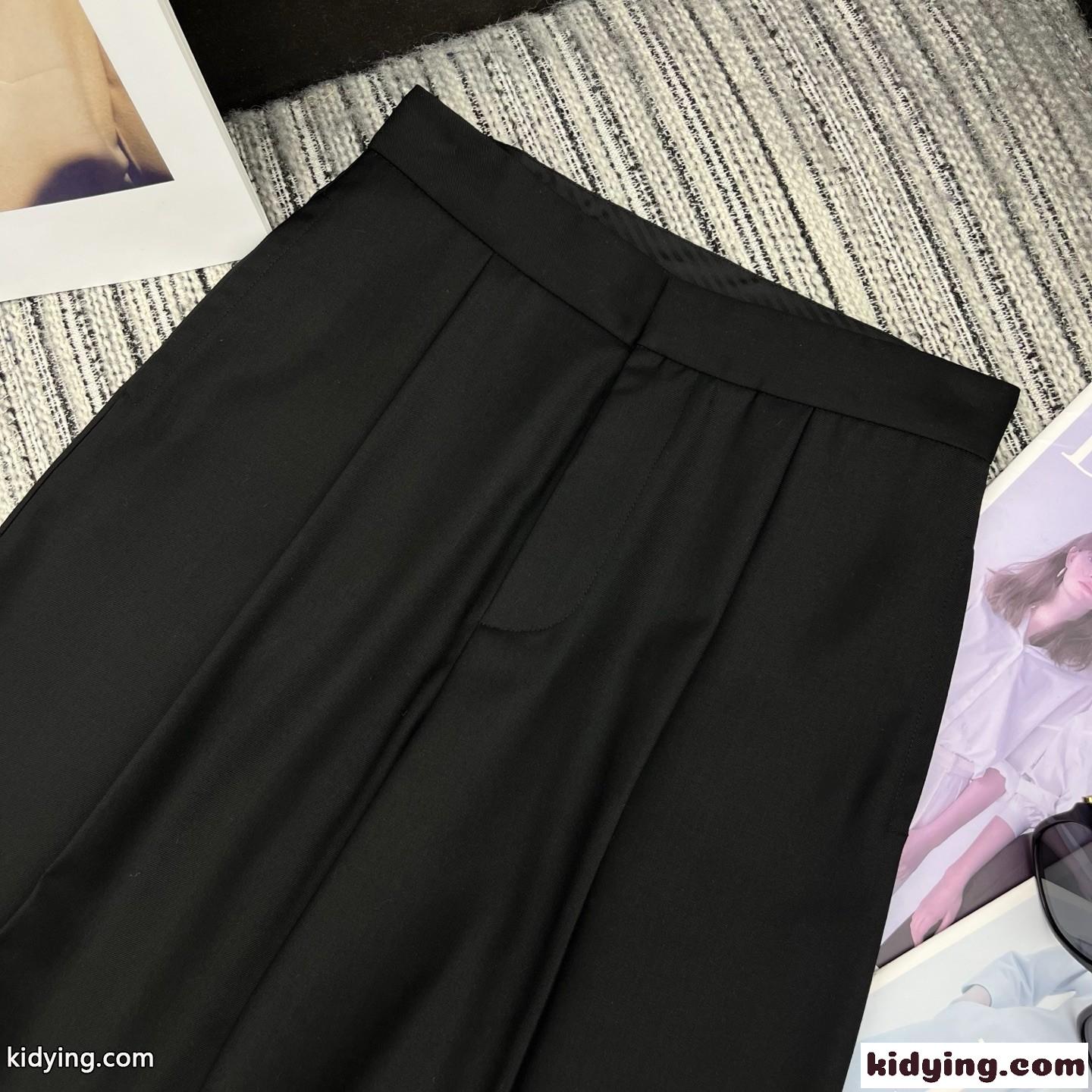 上品 バルーンシルエット スラックス アレキサンダーワング パンツ 偽物 ブラック-0