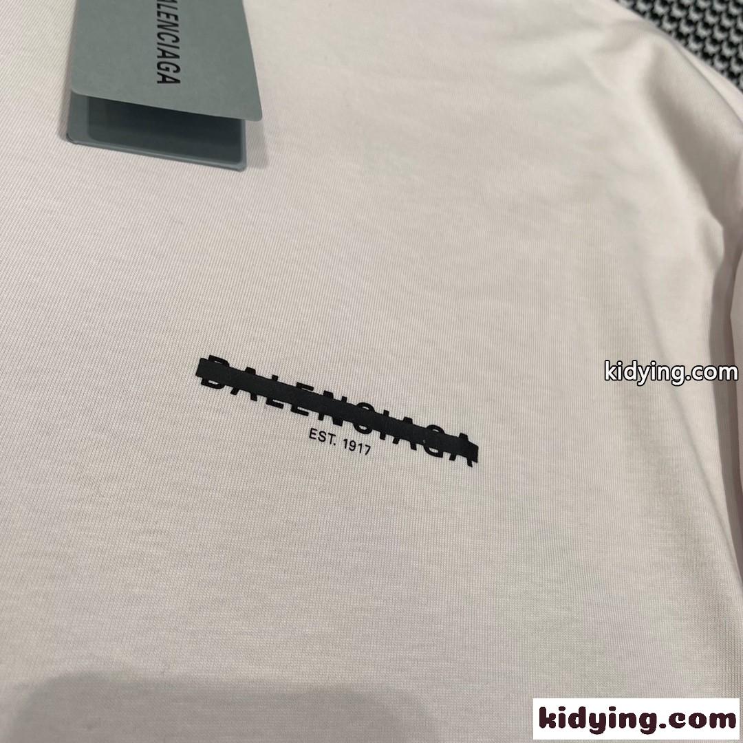 着心地いい バレンシアガ 半袖tシャツ コピー 定番 シンプル おしゃれ クルーネック カジュアル 春夏 トップス-1