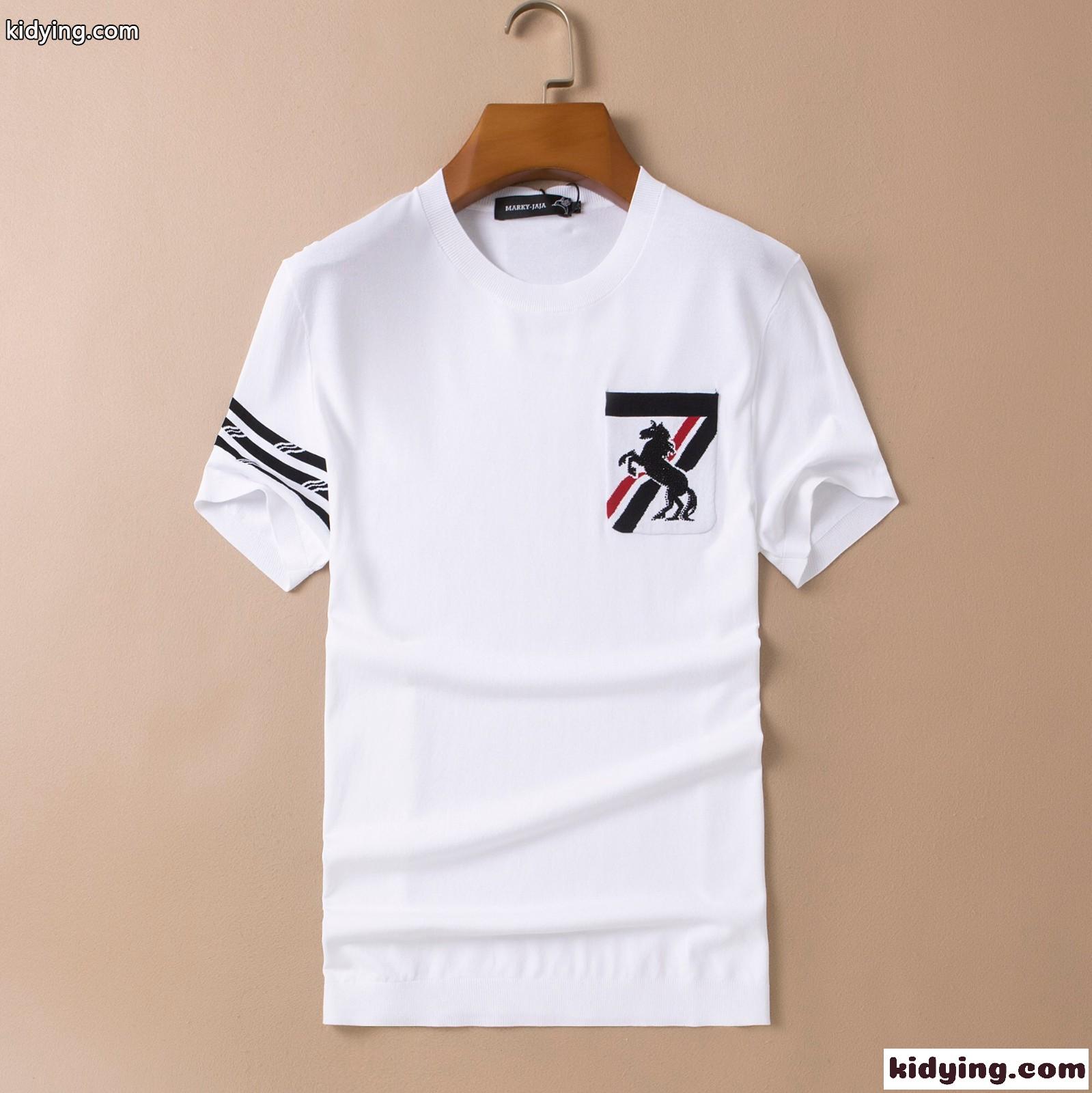 柔らかい 着心地いい メンズ クルーネック 半袖 トップス トムブラウン tシャツ コピー 定番 カジュアル お洒落-2