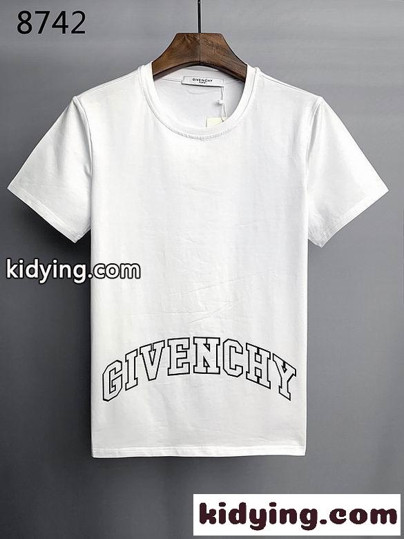 カジュアル おしゃれ ロゴ プリント 半袖 ジバンシィ Tシャツ コピー クルーネック 合わせやすい ホワイト ブラック-4