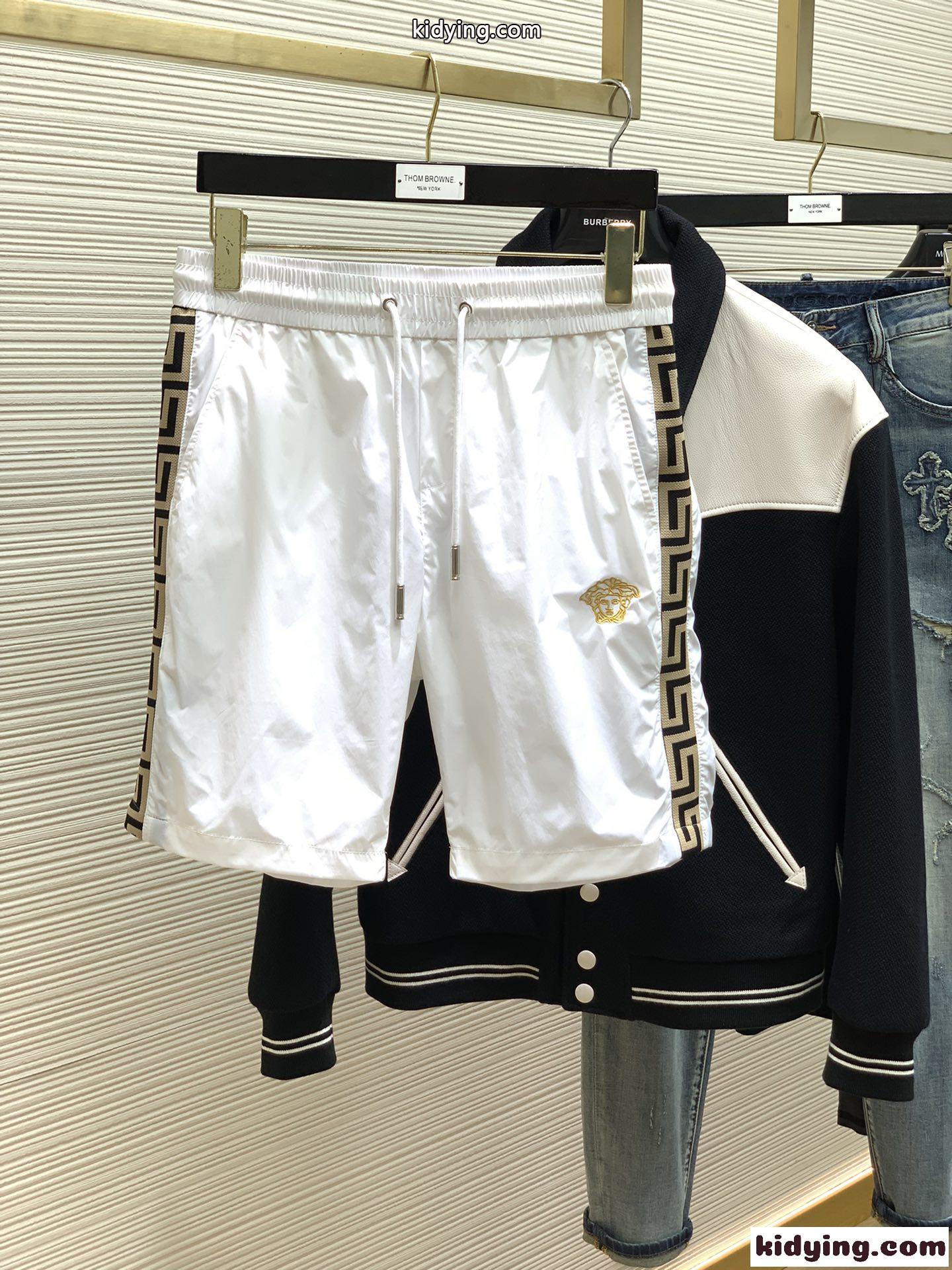 ヴェルサーチェ パンツ コピー カジュアル おしゃれ ロゴ ショーツ ショートパンツ-2