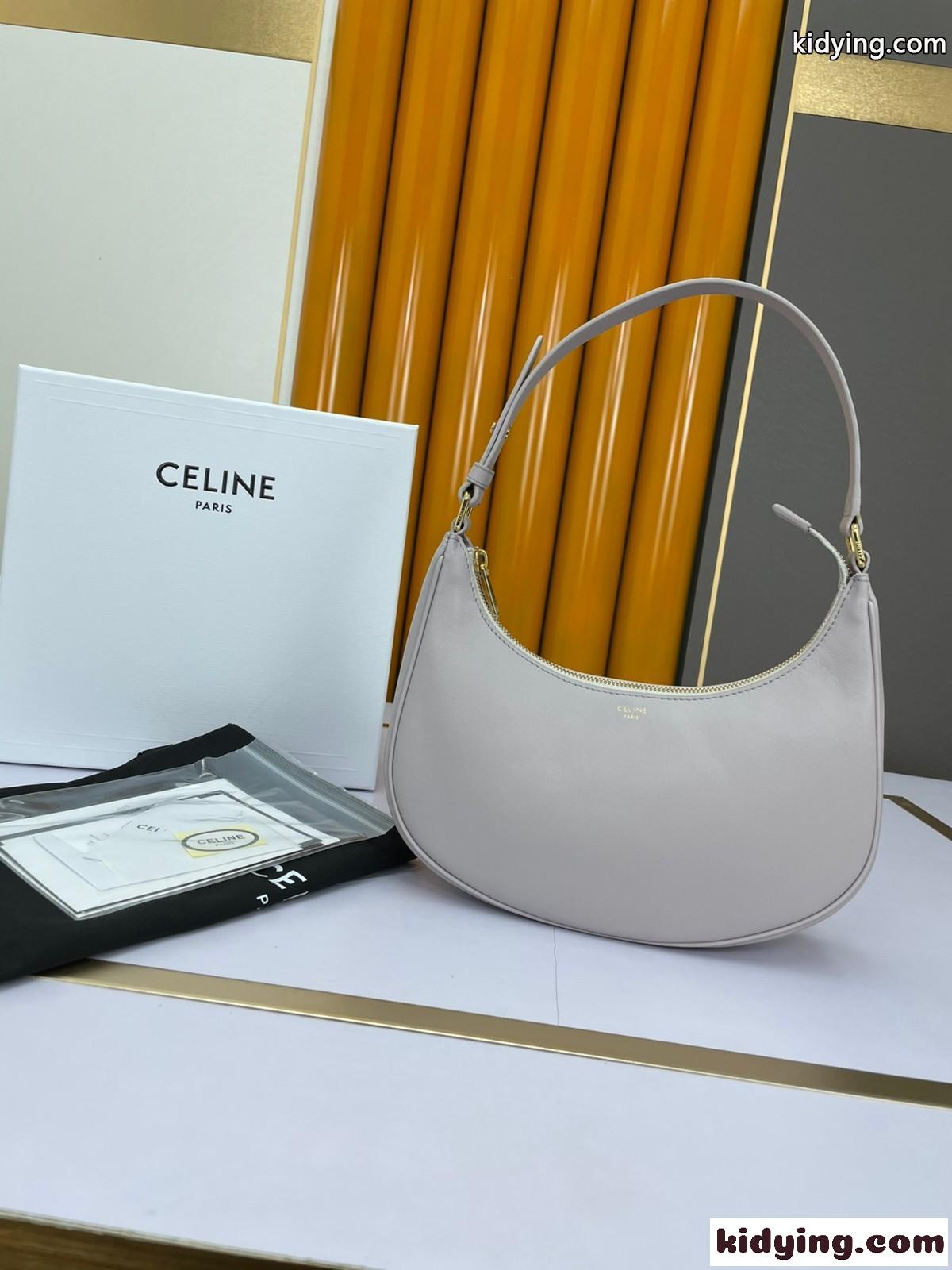 セリーヌ バッグ 人気 コピー シンプル 上品 フェミニン レディース ショルダーバッグ レザー-0