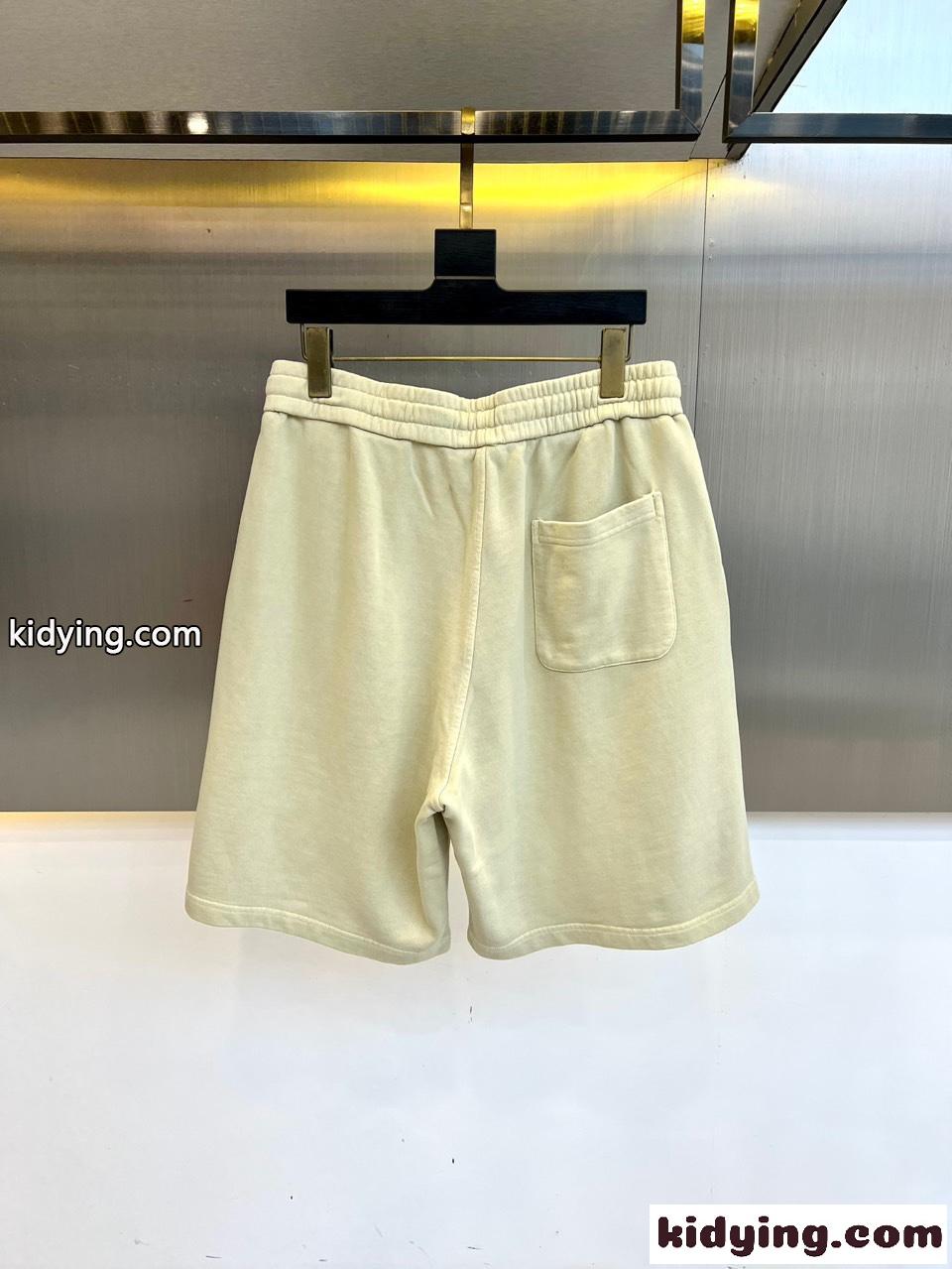 カジュアル ロゴ入り ハーフパンツ クロムハーツ パンツ コピー ショートパンツ ベージュ-1