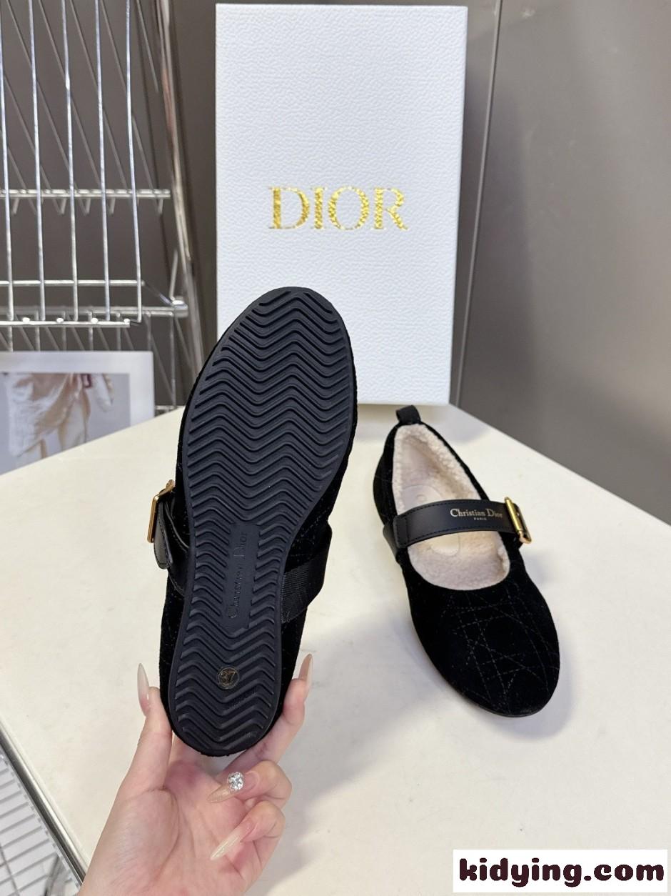 DiorAlps Dior Frost バレリーナ クリスチャン・ディオール スーパーコピー ブラック-4