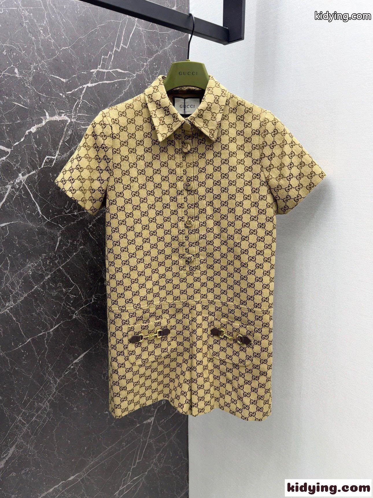 GGキャンバス ジャンプスーツ グッチ ワンピース コピー ショートパンツ-2