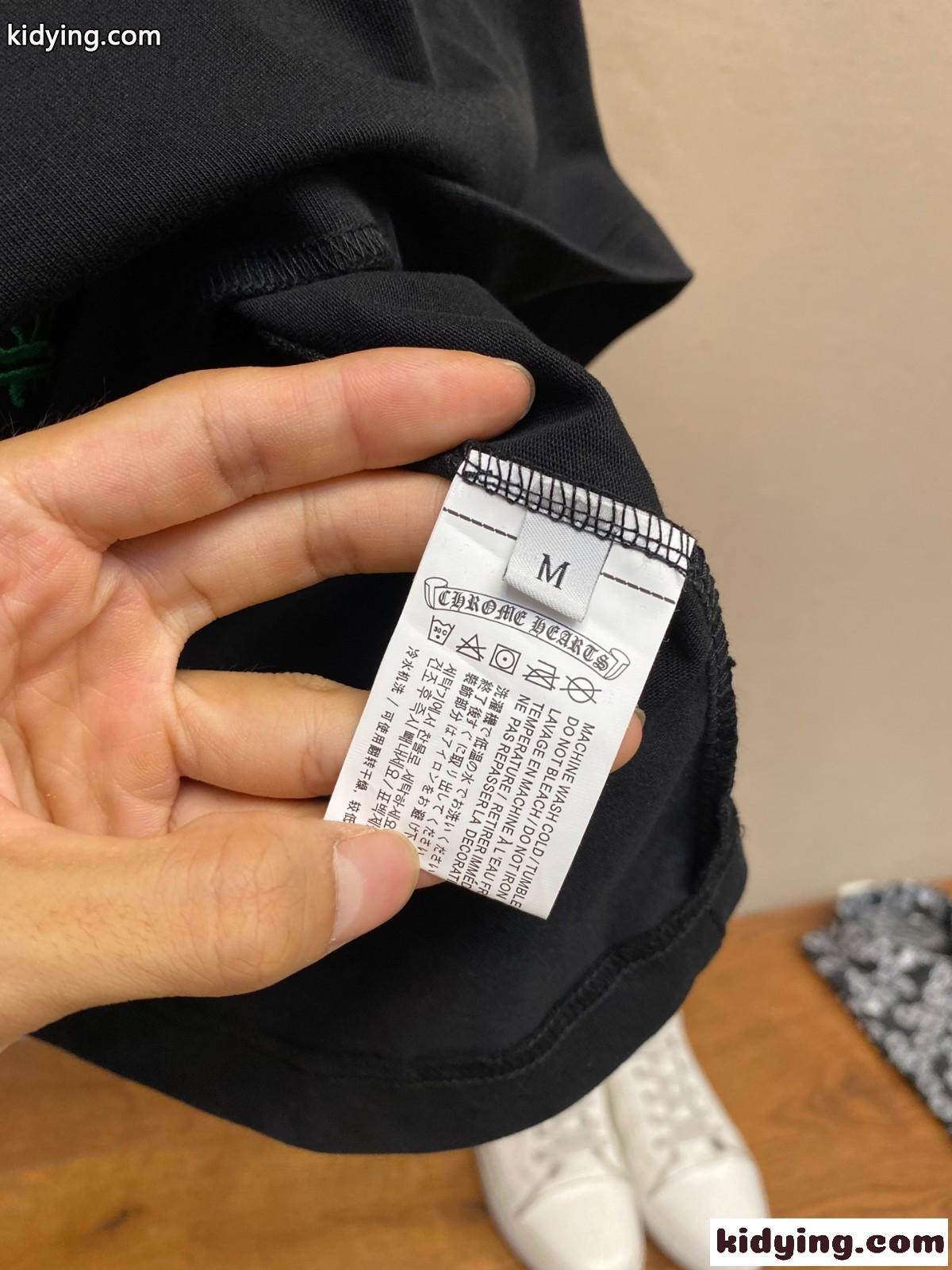 カジュアル ストリート クルーネック クロムハーツ Tシャツ 偽物 半袖Tシャツ-3
