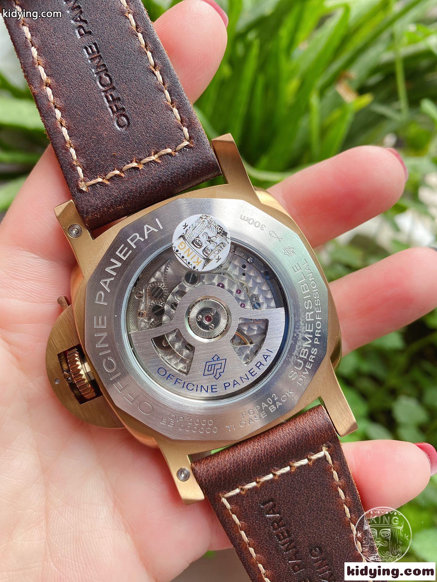 レトロ ファッション フィチーネ・パネライ 腕時計 コピー 47mm メンズ カジュアル おしゃれ 日付表示-4