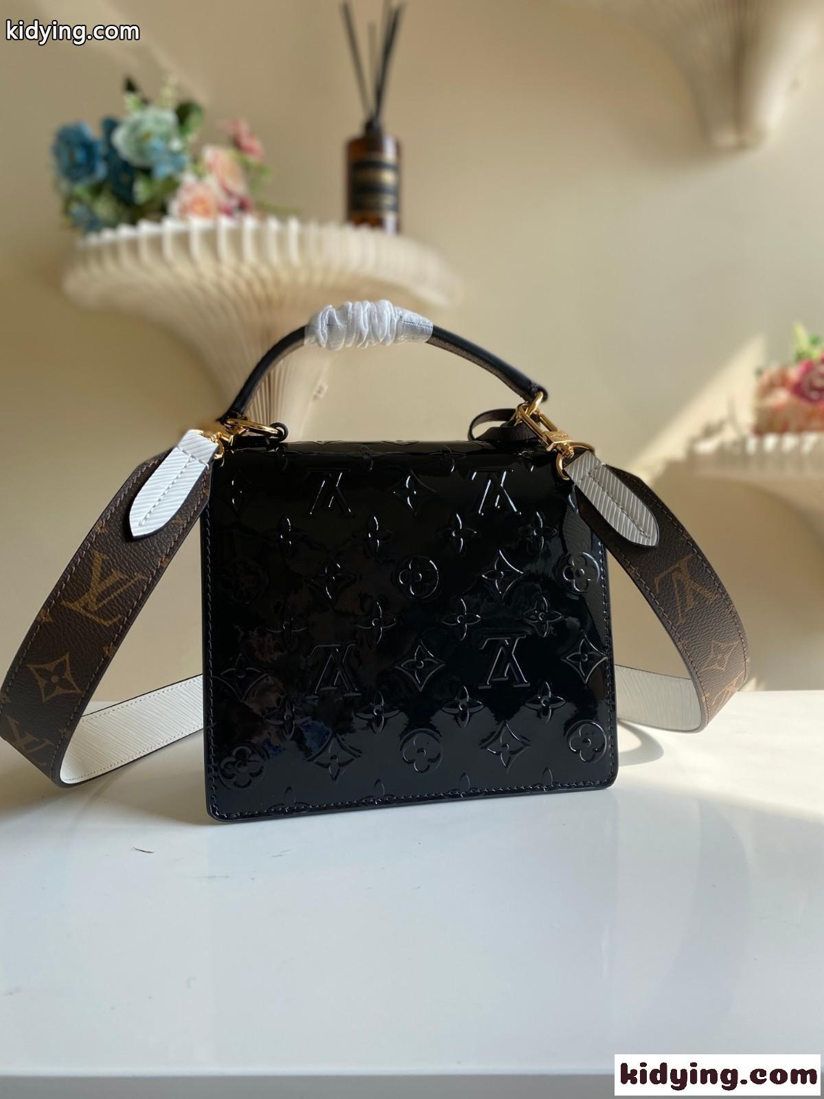 LOUIS VUITTON ルイヴィトン M90376 ヴェルニ スプリングストリート PM スーパーコピー-2
