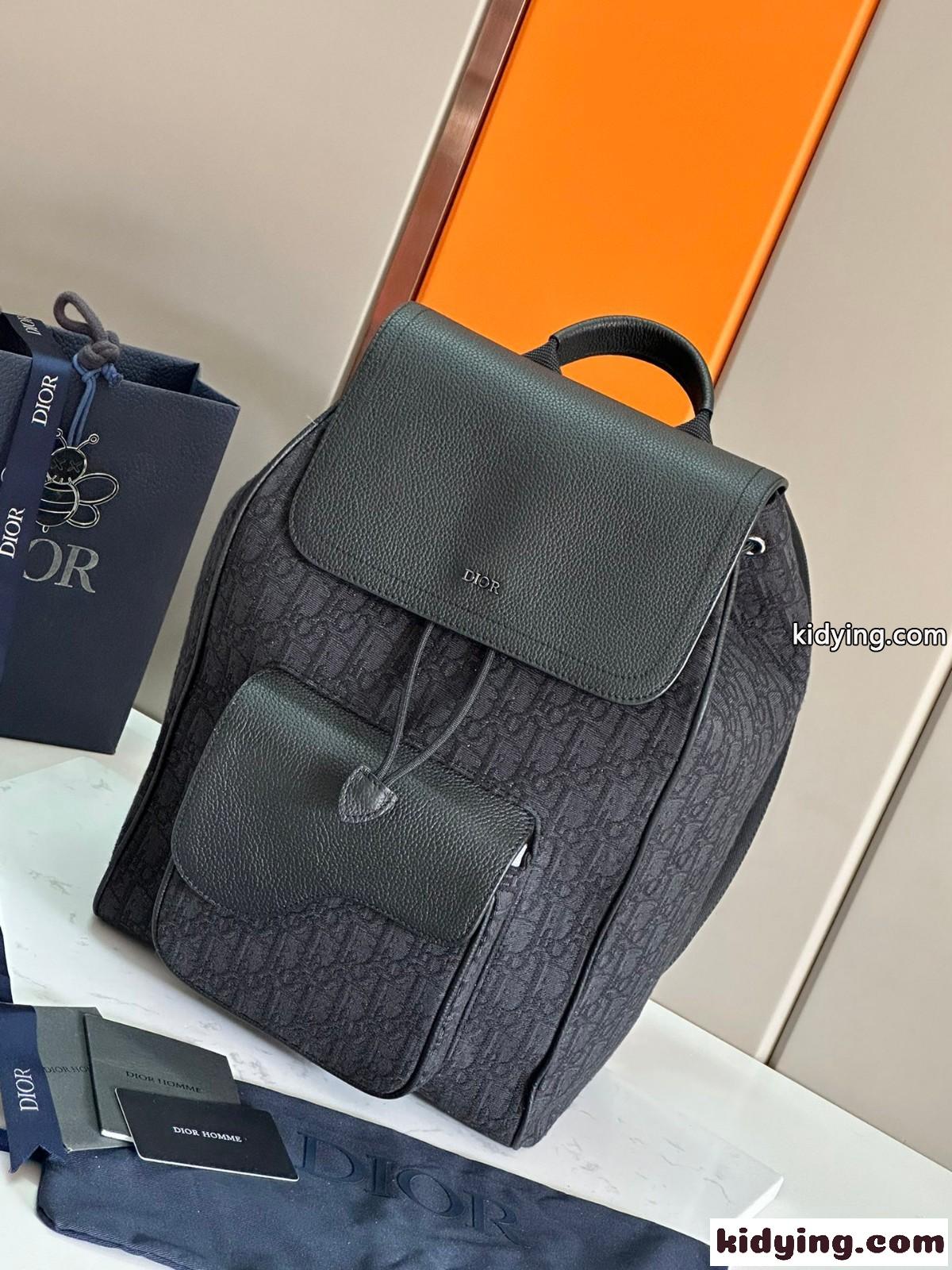 クリスチャン・ディオール バッグ コピー Dior サドルバックパック 洗練された 大容量-2