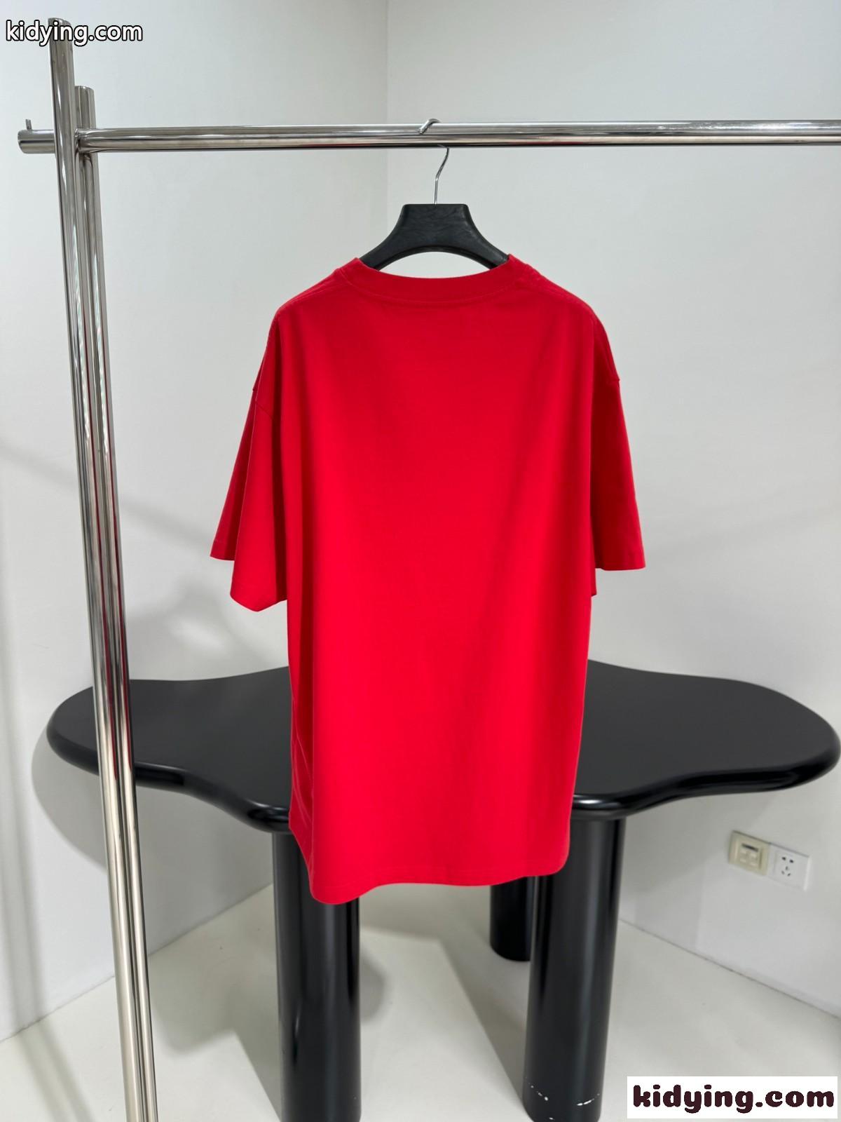 BALENCIAGA×Puma オーバーサイズTシャツ スーパーコピー レッド-1