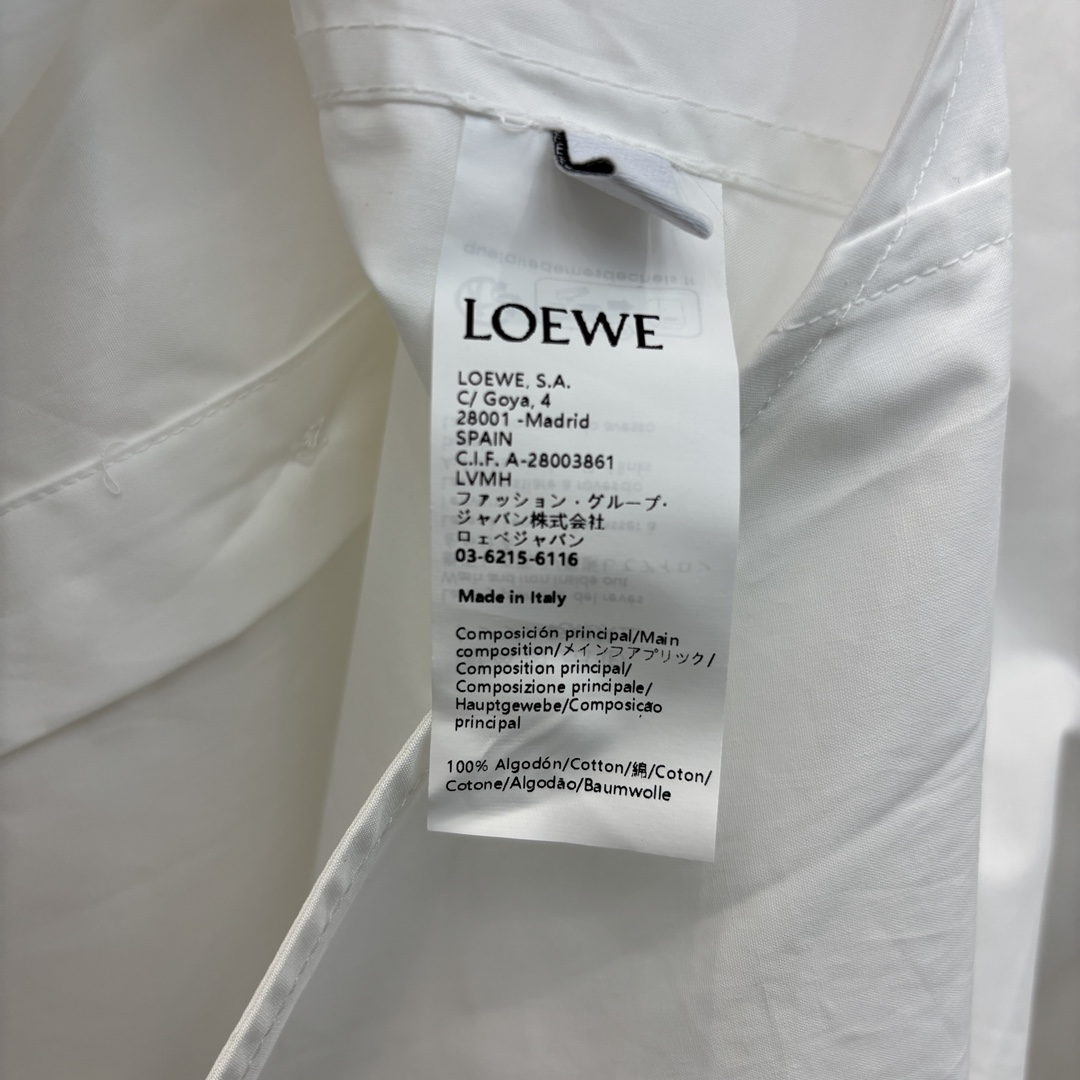 カジュアル 合わせやすい ロエベ シャツ コピー レディース トップス-4