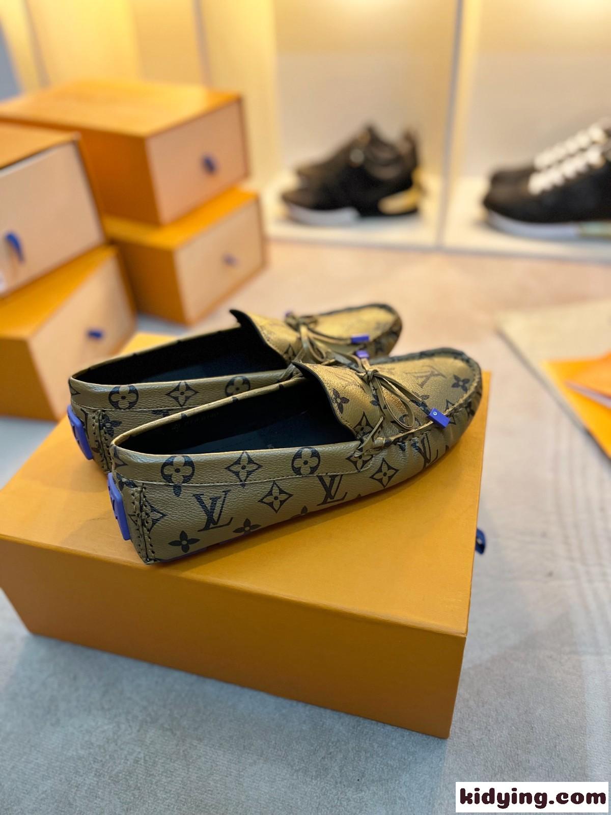 カジュアル LV ドライバー･ライン ローファー ルイ・ヴィトン スーパーコピー モカシン-4