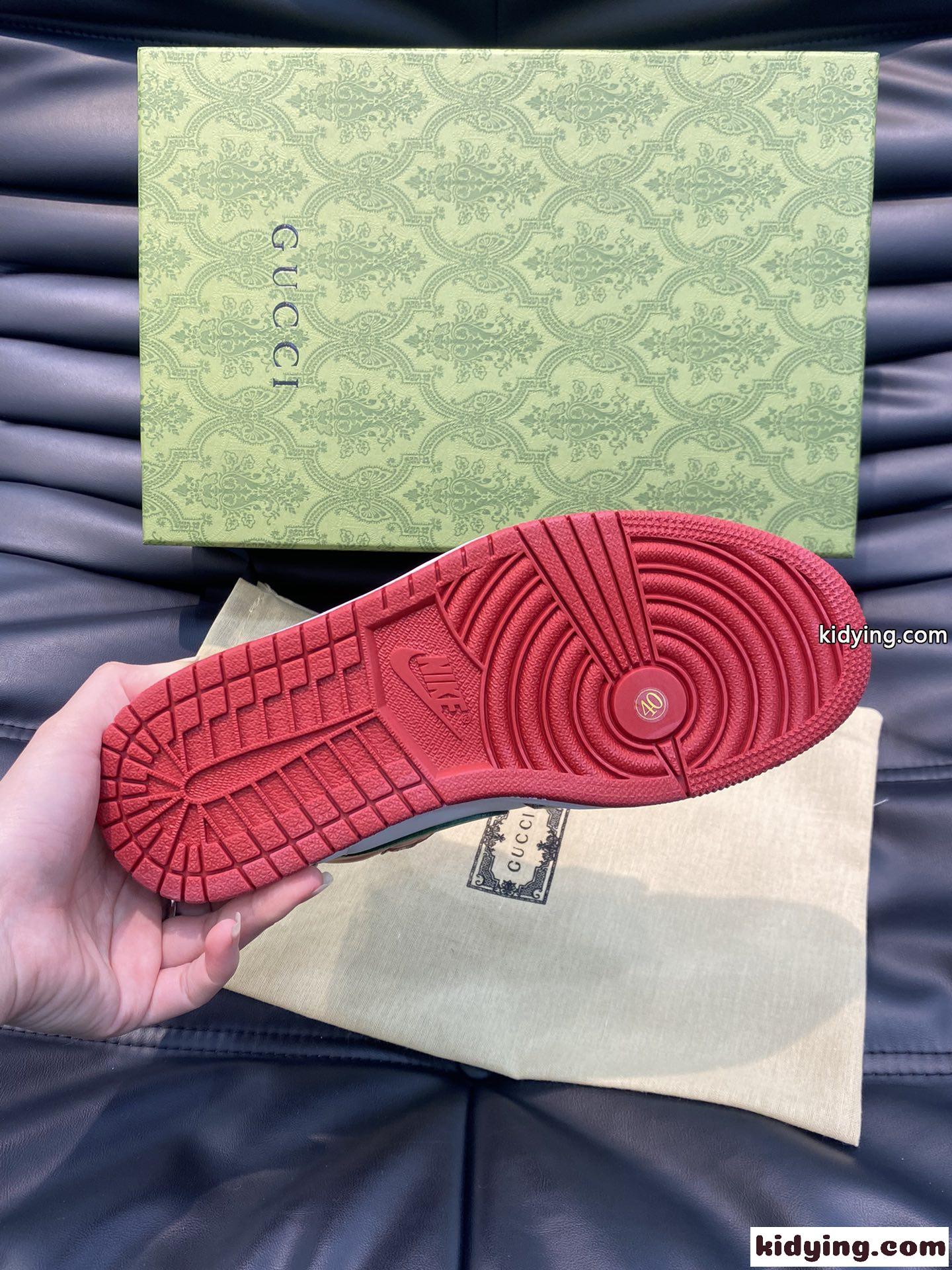 グッチ スニーカー コピー Gucci X nike ハイトップスニーカー メンズシューズ-5