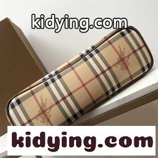 B家の古典的な中古Vintage 工場の皮材 バーバリー バッグ 革 コピー, イタリアから輸入された-1