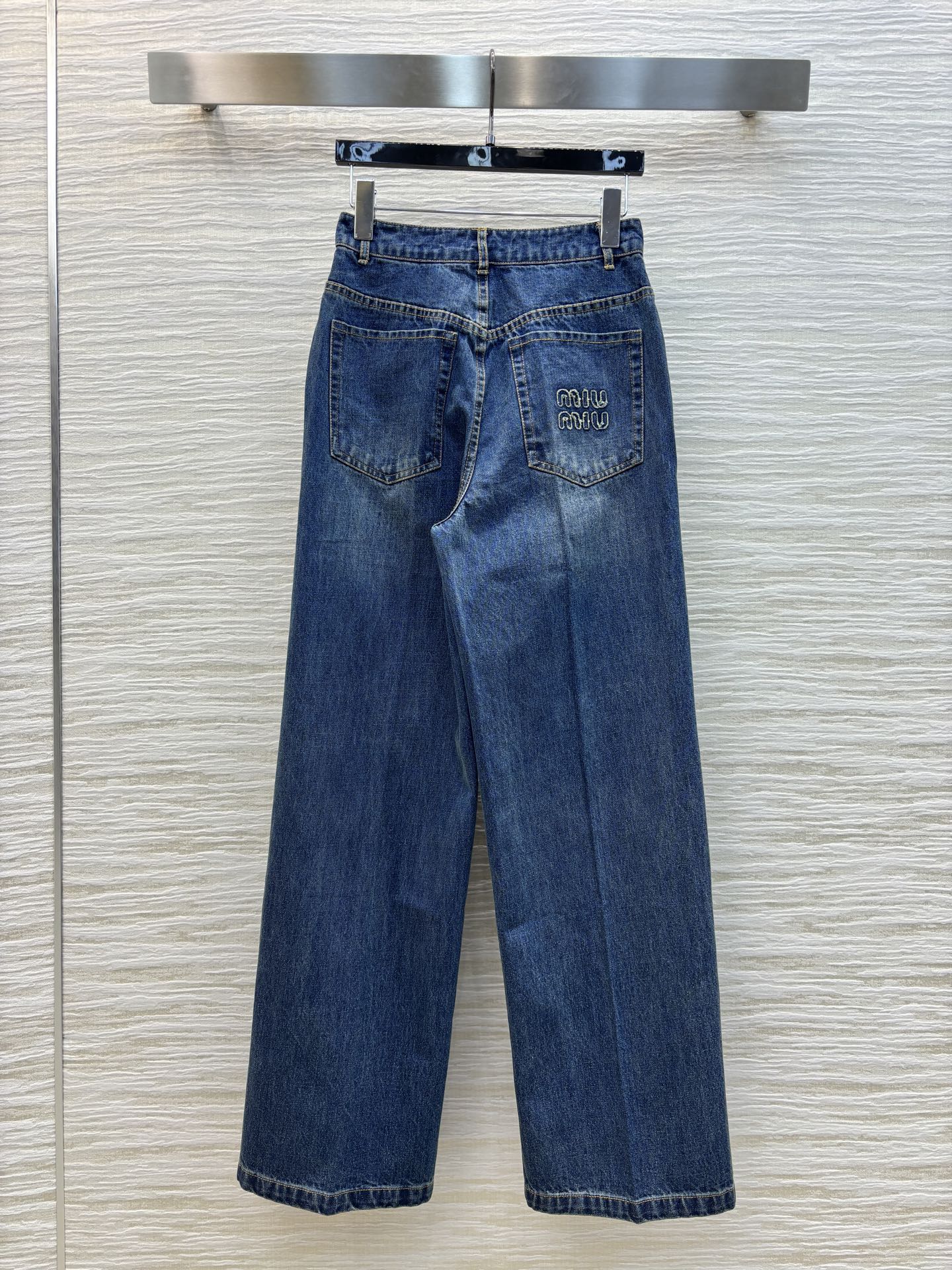 定番 合わせやすい デニムパンツ ミュウミュウ ジーンズ コピー レディース-4