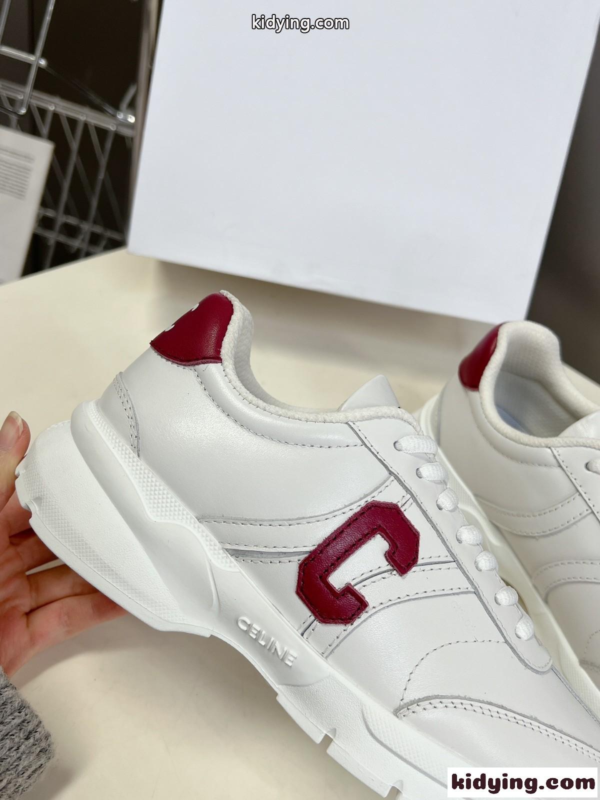 CELINE ランナー CR-02 セリーヌ スニーカー コピー レースアップ ロースニーカー-1