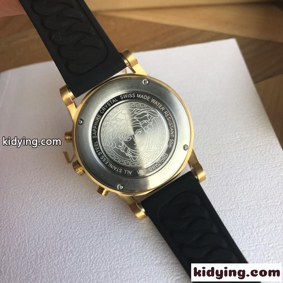 メドゥーサ グレカ タイムピース ヴェルサーチ 腕時計 偽物 ウォッチ 40mm-4
