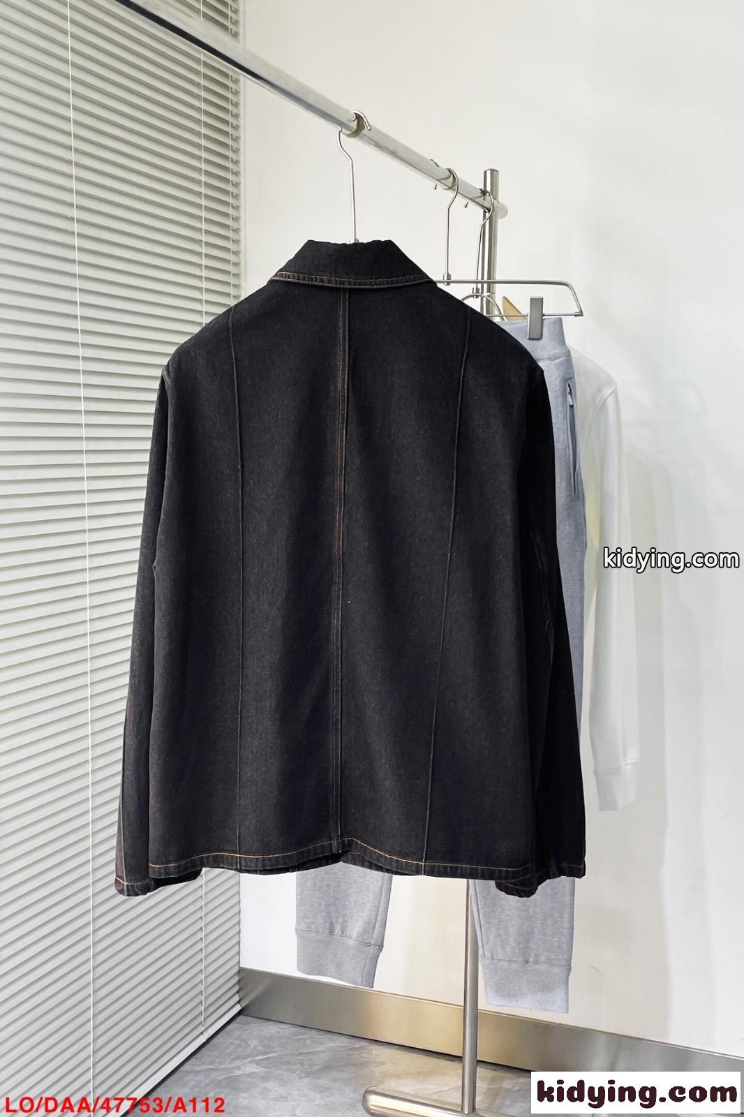 23AW アナグラム デニムジャケット ロエベ ジャケット コピー メンズ-3