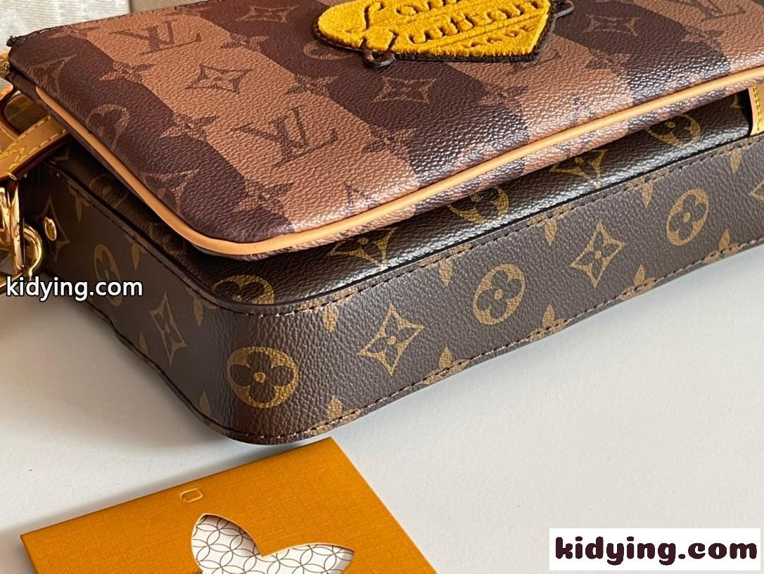 m45965 NIGO x Louis Vuitton おしゃれ 斜め掛け ショルダーバッグ 人気 ルイ・ヴィトン バッグ コピー カバン-3