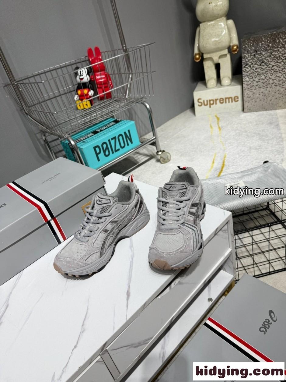アシックス GEL-KAYANO 14 ユニセックス スニーカー トムブラウン コピー グレー-1