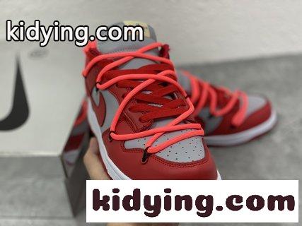 スターと同じ型 Off-White Nike Dunk Low OW連名プレートシューズ オフホワイト バッグ 新品 コピー-2