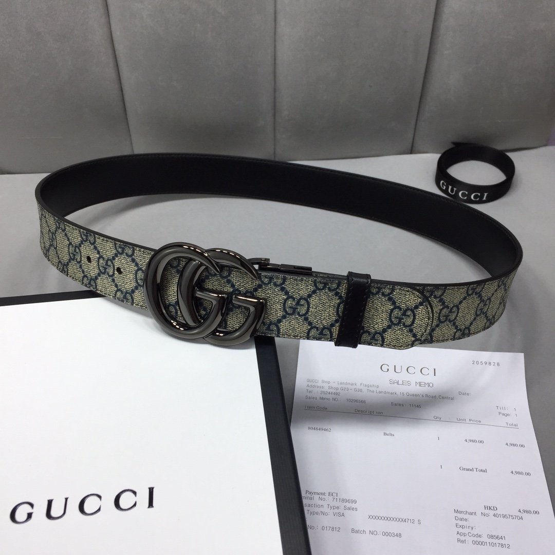 ダブルG グッチ ベルト スーパーコピー リバーシブル ベルト-2