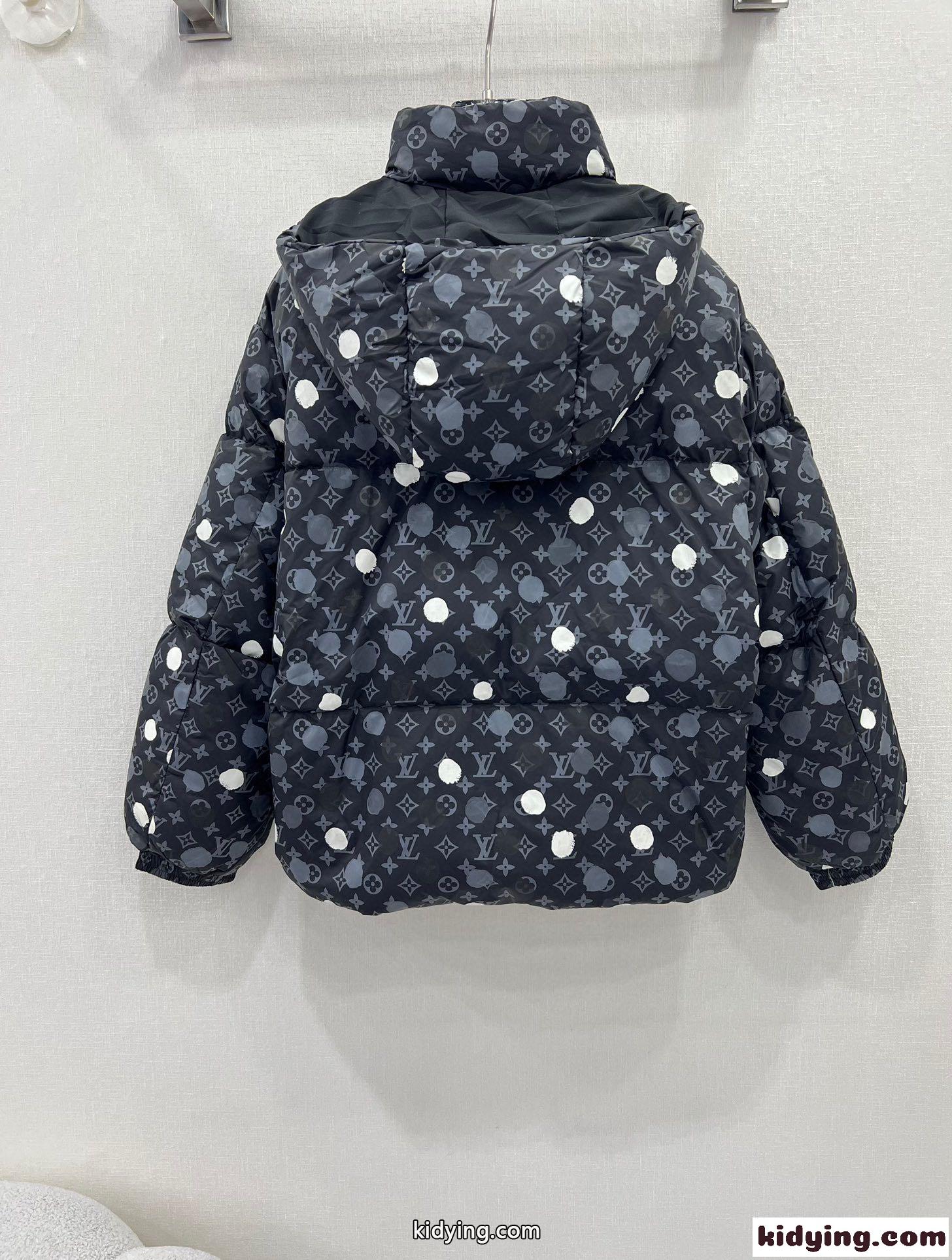 LV × YK モノグラム ダウンジャケット ルイヴィトン ダウンジャケット コピー ユニセックス-3