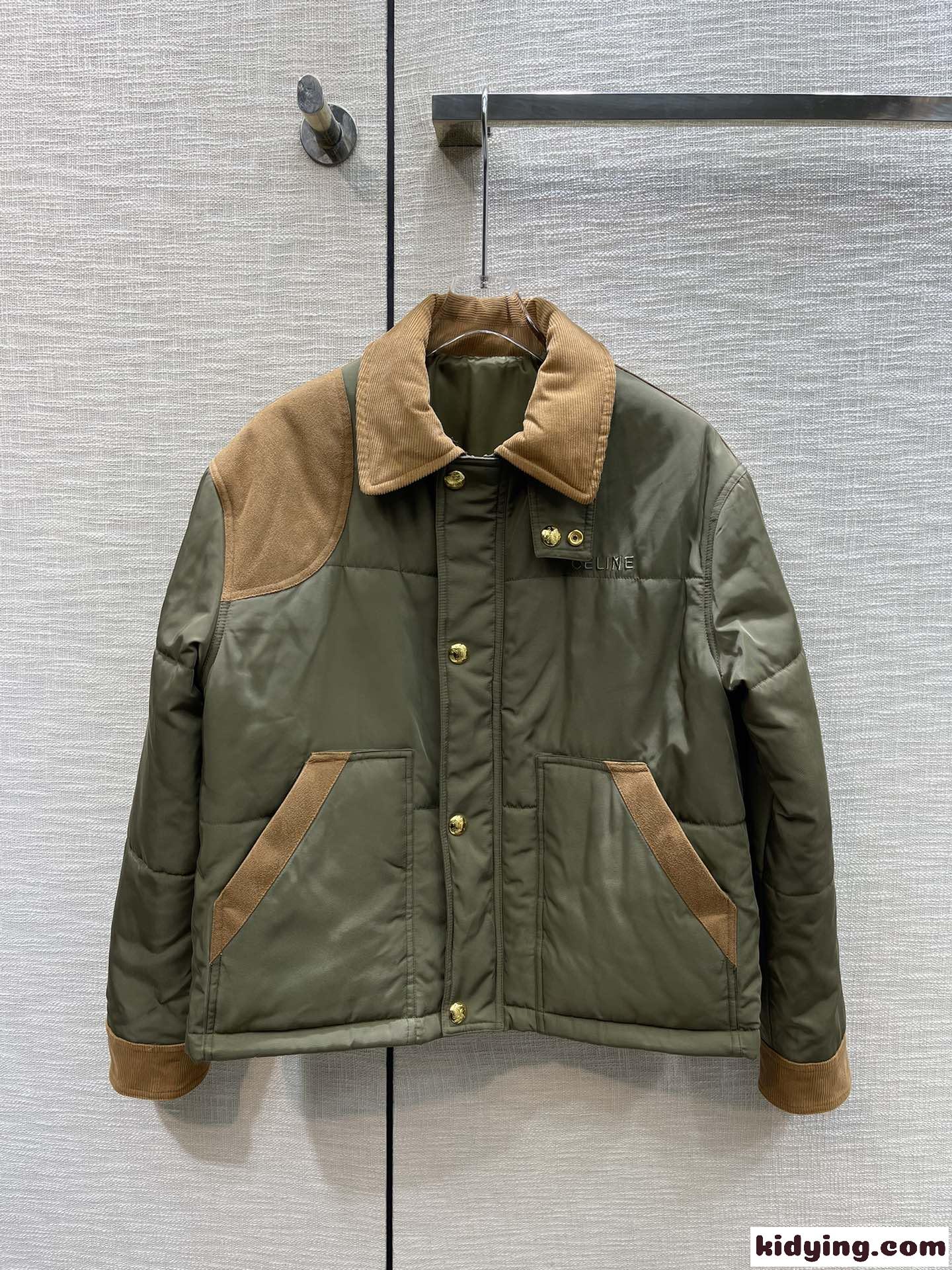 人気 軽量 カジュアル セリーヌ ジャケット コピー ハンティングジャケット-0
