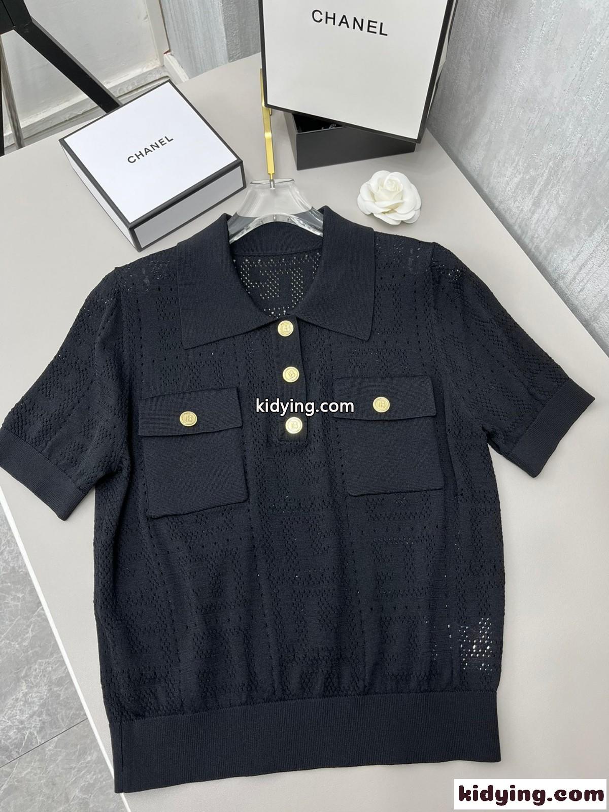5色あり スウィート おしゃれ ニット 半袖 バルマン tシャツ コピー トップス レディース 柔らかい 快適-4