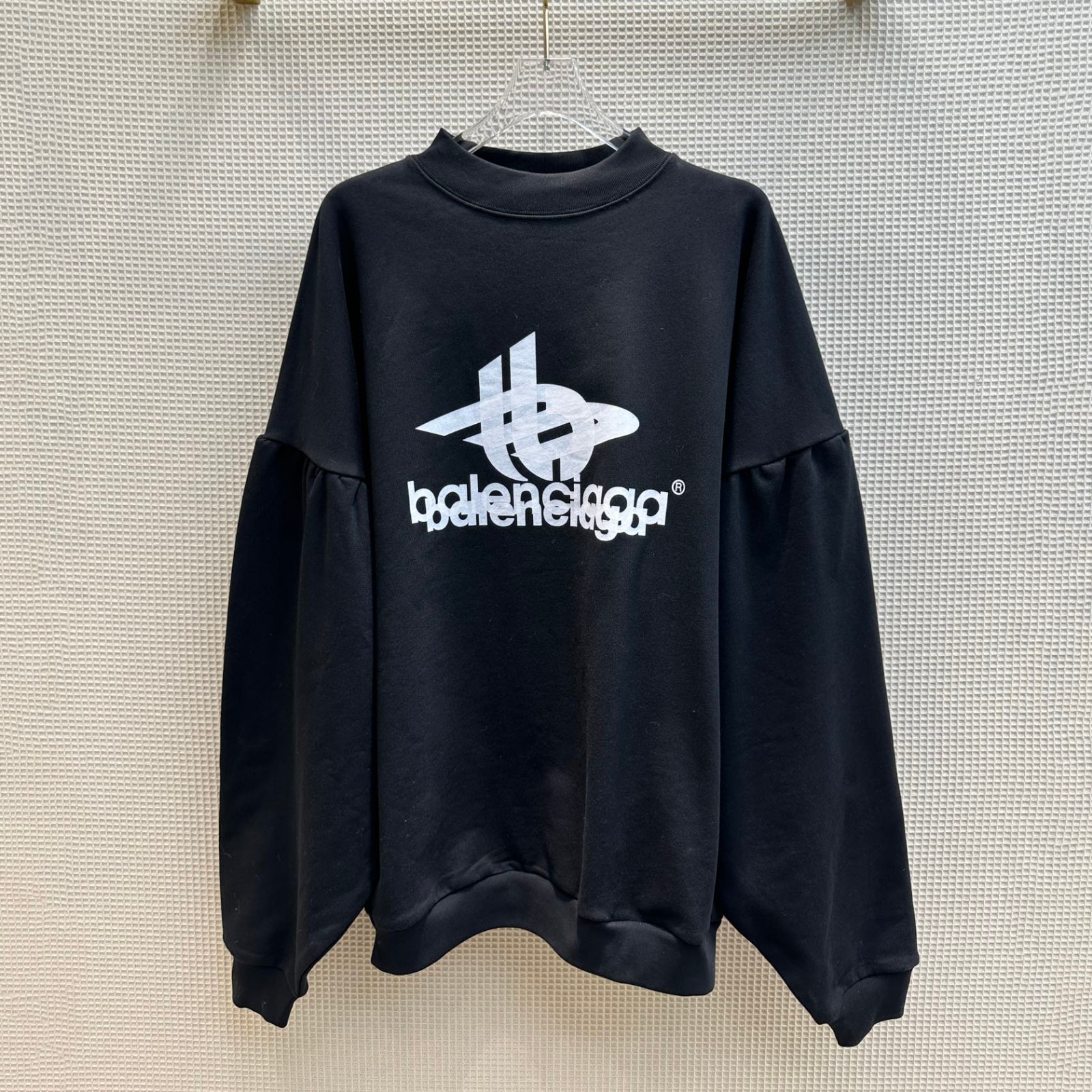 バレンシアガ オーバーサイズ LAYERED SPORTS ROUND スウェットシャツ コピー-2