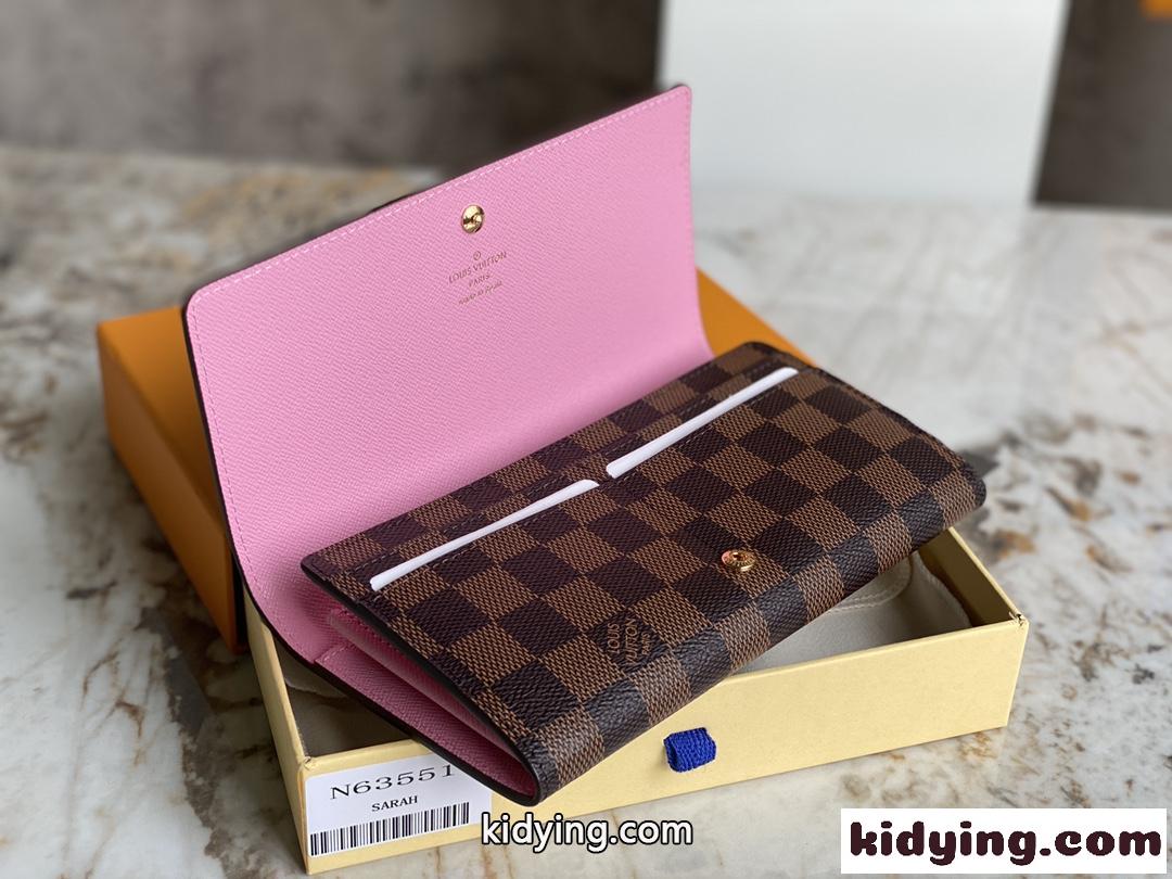 N63551 ポルトフォイユ･サラ NM ルイ・ヴィトン 財布 コピー 長財布 人気 ファッション-4