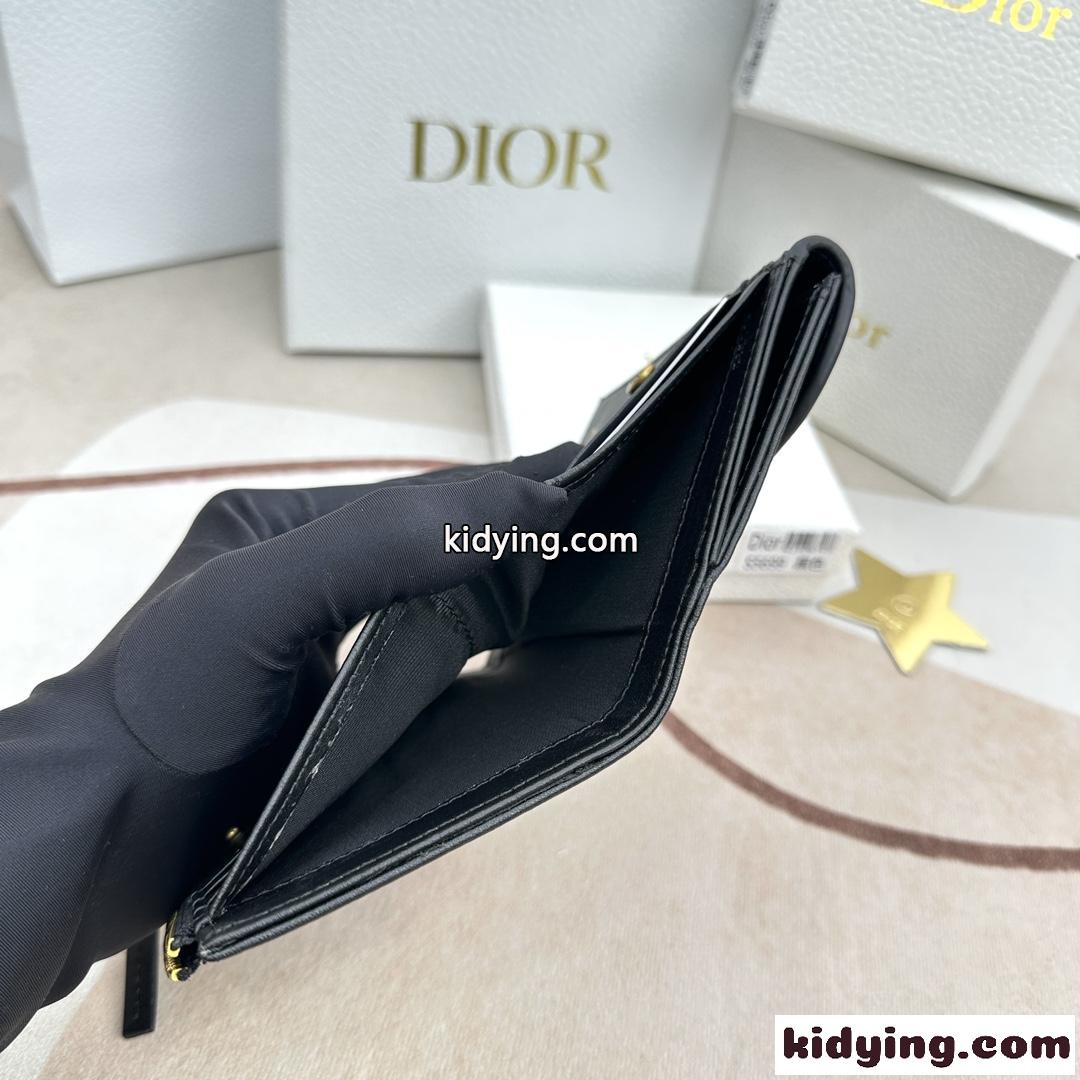 クリスチャン・ディオール 財布 コピー DIOR BOBBY ミニ バイフォールドウォレット-4