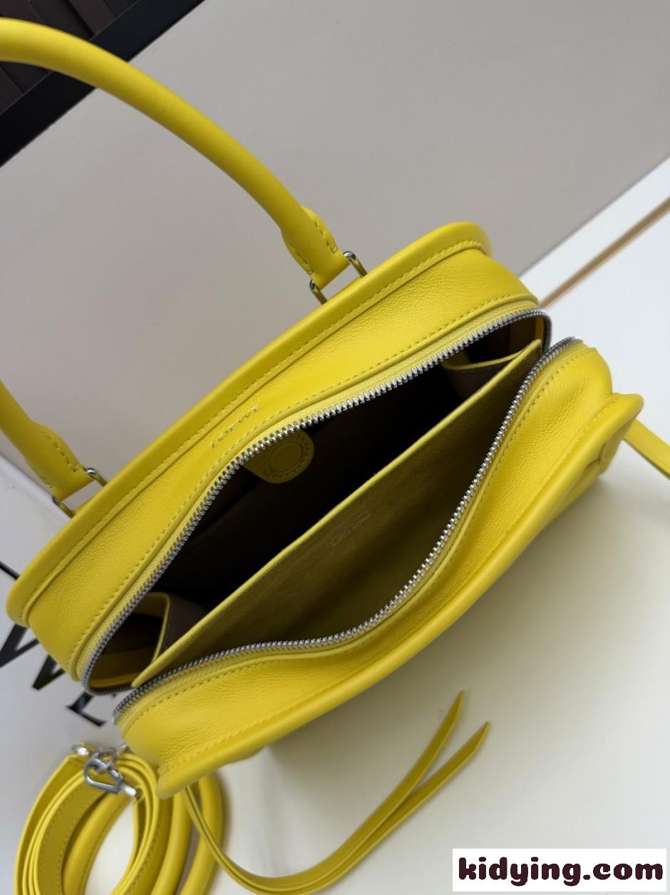 人気 LOEWE アマソナ180バッグ スモール ロエベ スーパーコピー イエロー-4