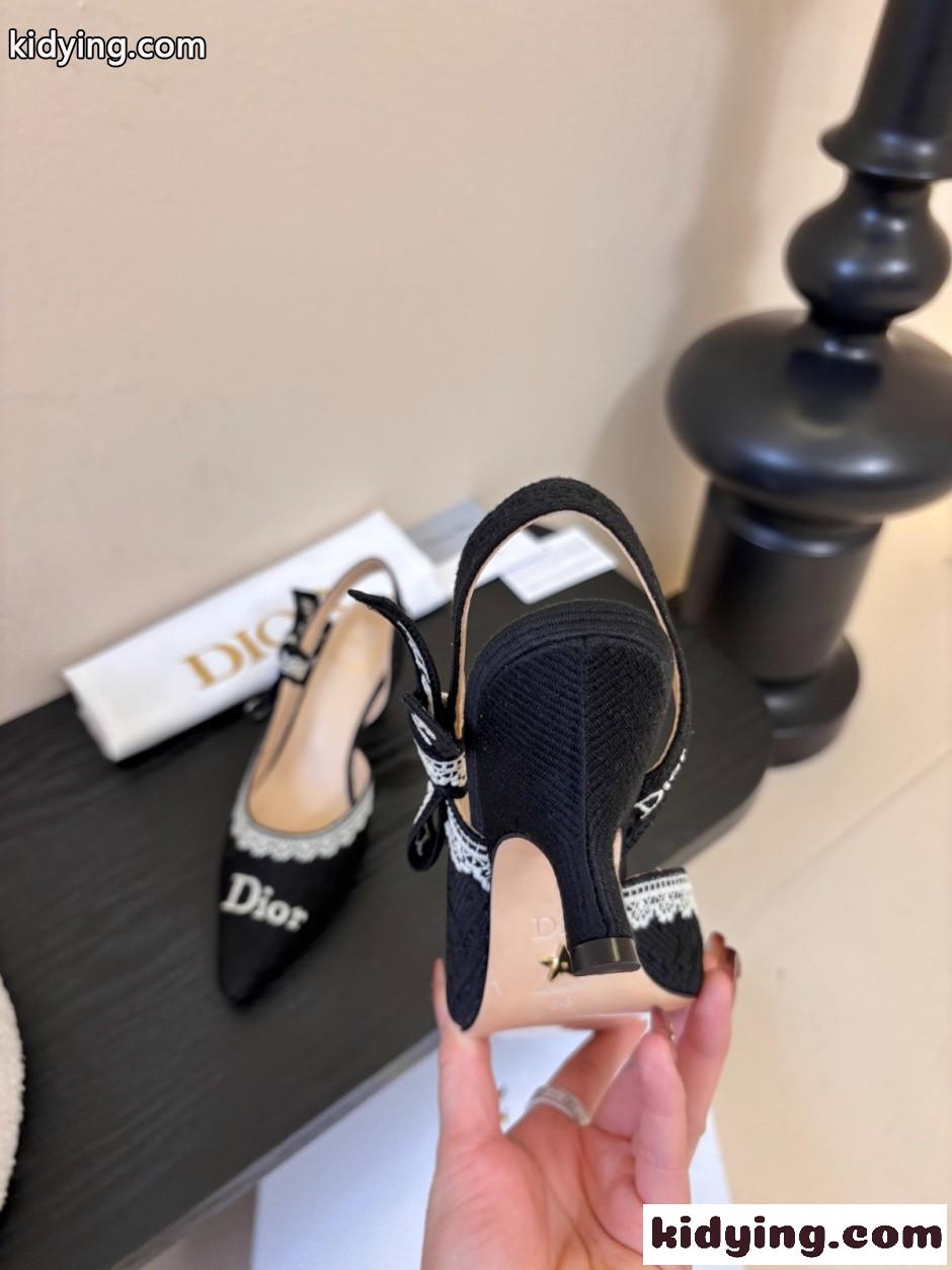 JAdior スリングバックパンプス クリスチャン・ディオール パンプス コピー ブラック-3
