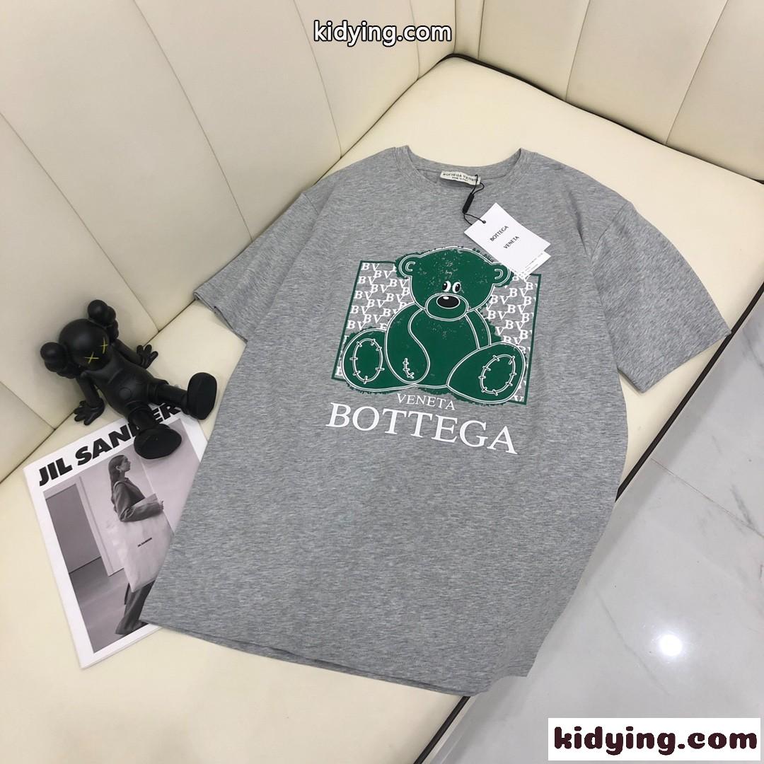 おしゃれ カジュアル ベーシック 3色あり クールネック ボッテガヴェネタ tシャツ コピー 半袖 トップス-2