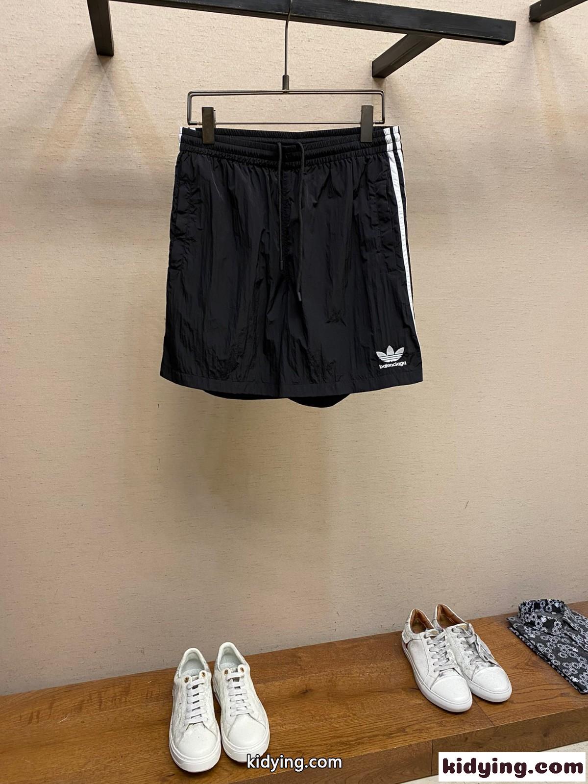 人気 BALENCIAGA×adidas ショートパンツ バレンシアガ パンツ コピー ショーツ-2