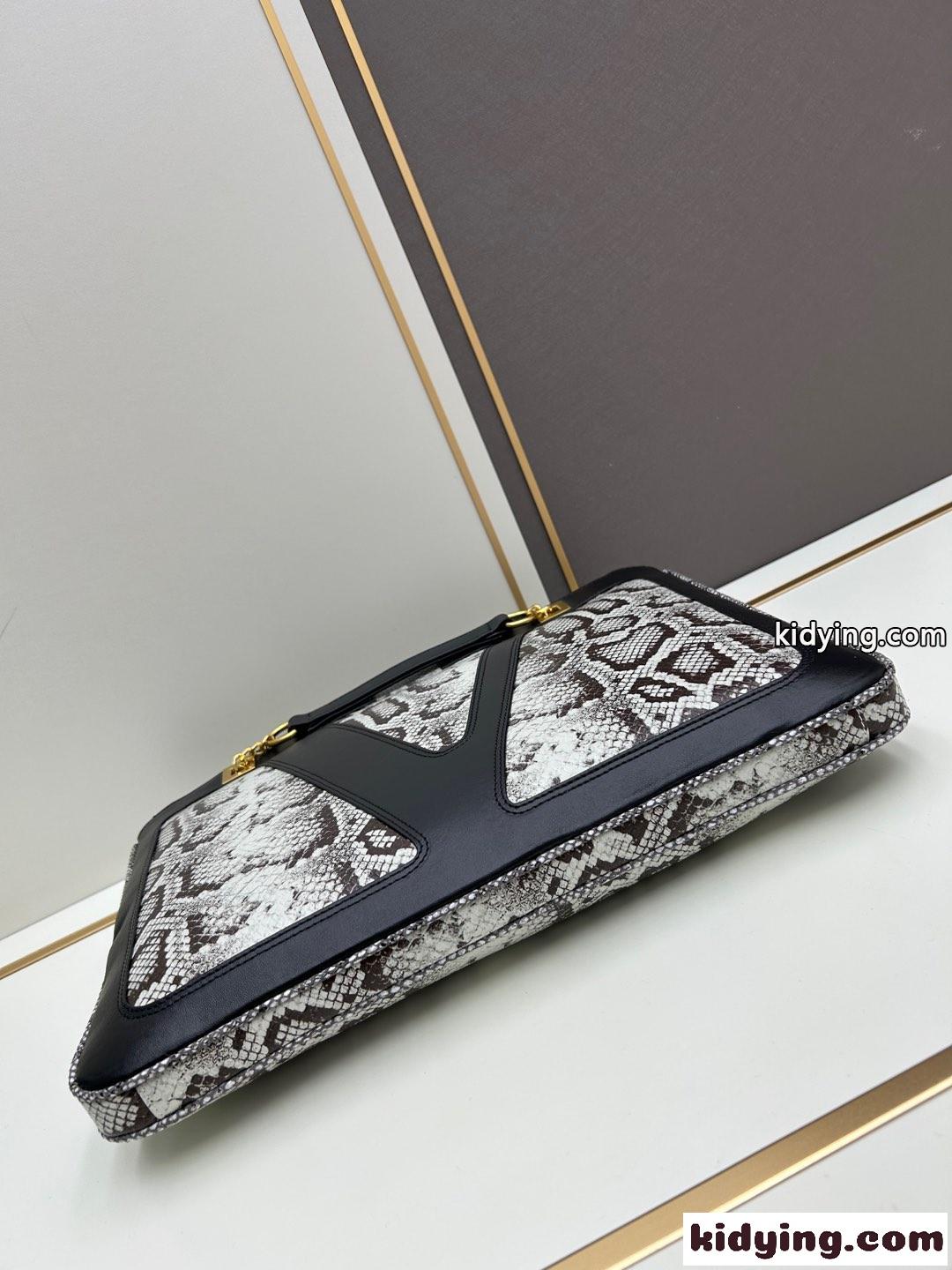 ヴァレンティノ ガラヴァーニ ヴィヴァ スーパースター ミディアム トート コピー ヘビ柄-4