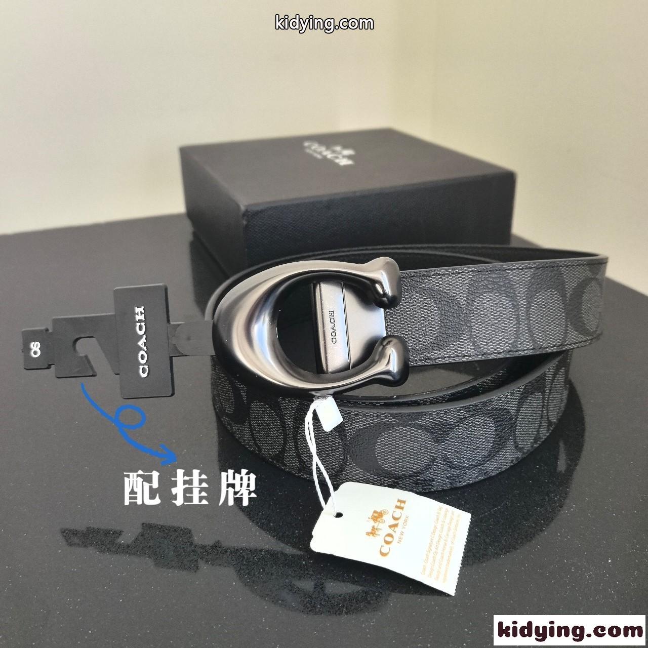 人気 クラシック 合わせやすい リバーシブルベルト コーチ ベルト スーパーコピー-3