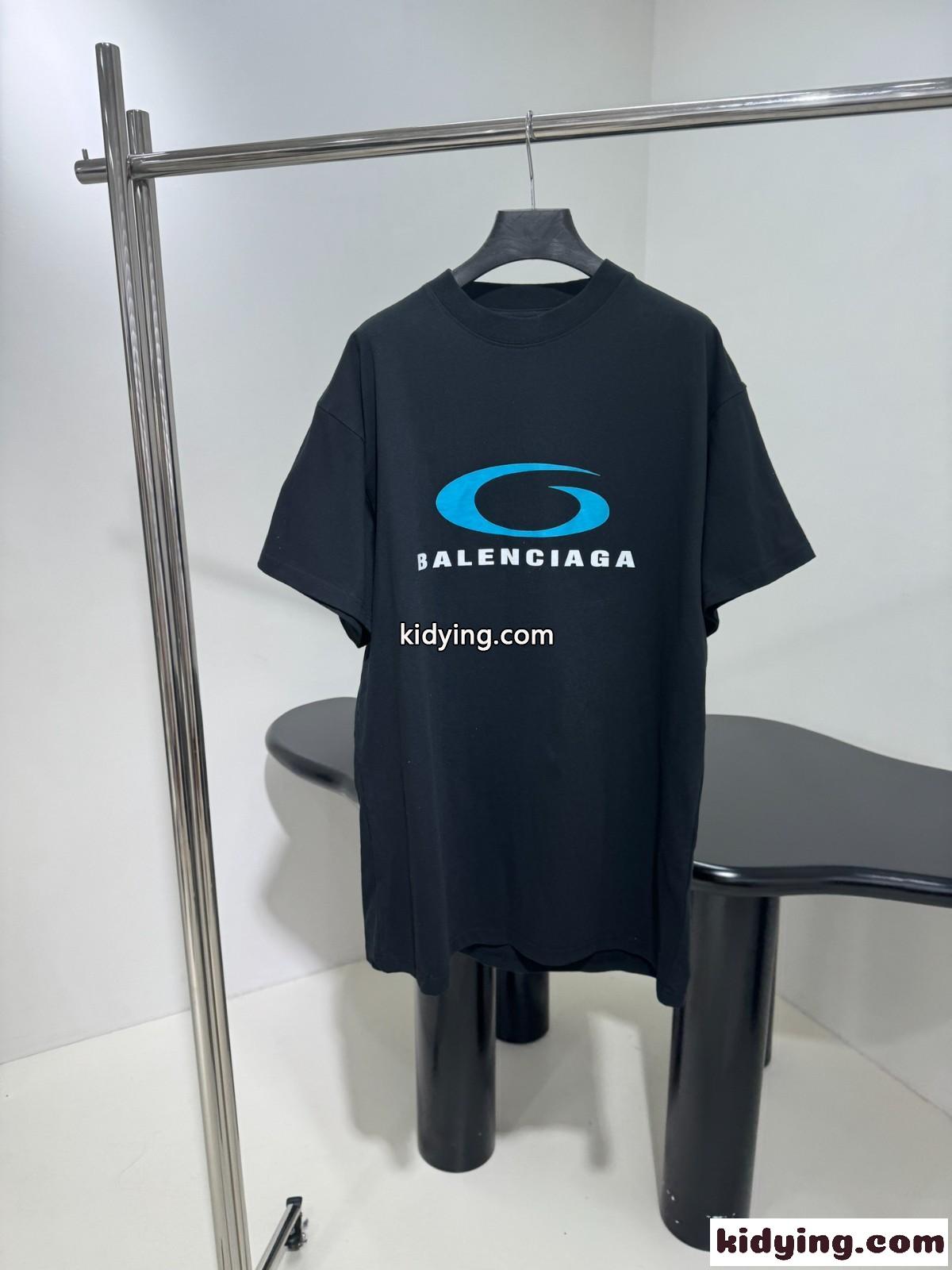 LOOP SPORTS ICON 半袖Tシャツ バレンシアガ Tシャツ コピー ブラック-0