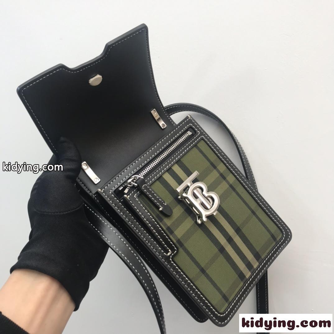 キャンバス レザー トートバッグ レディース おしゃれ バーバリー バッグ コピー ファッション 人気-4