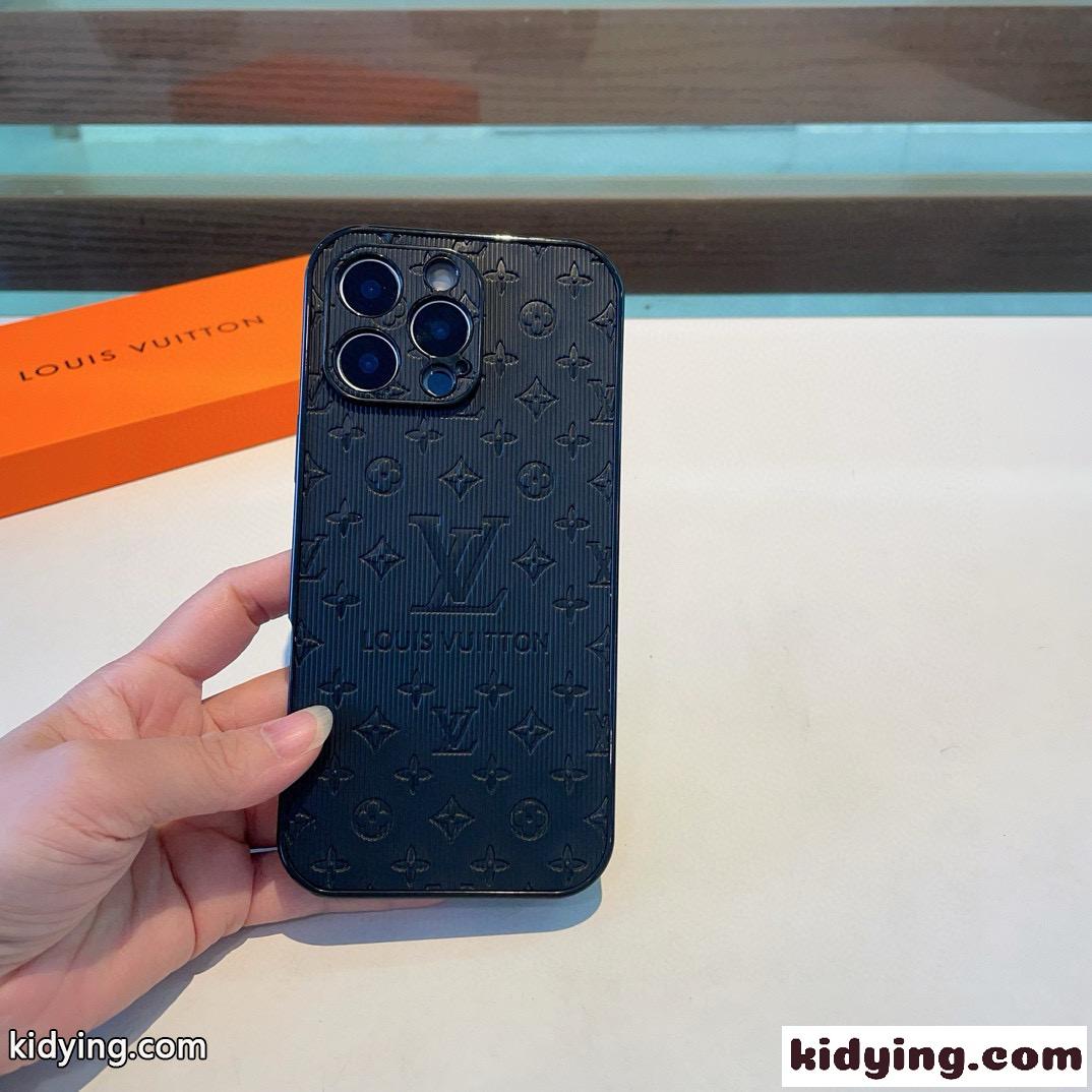 お洒落 スマホケース ルイ・ヴィトン アイフォンケース 偽物 iPhone16ケース ブラック-1