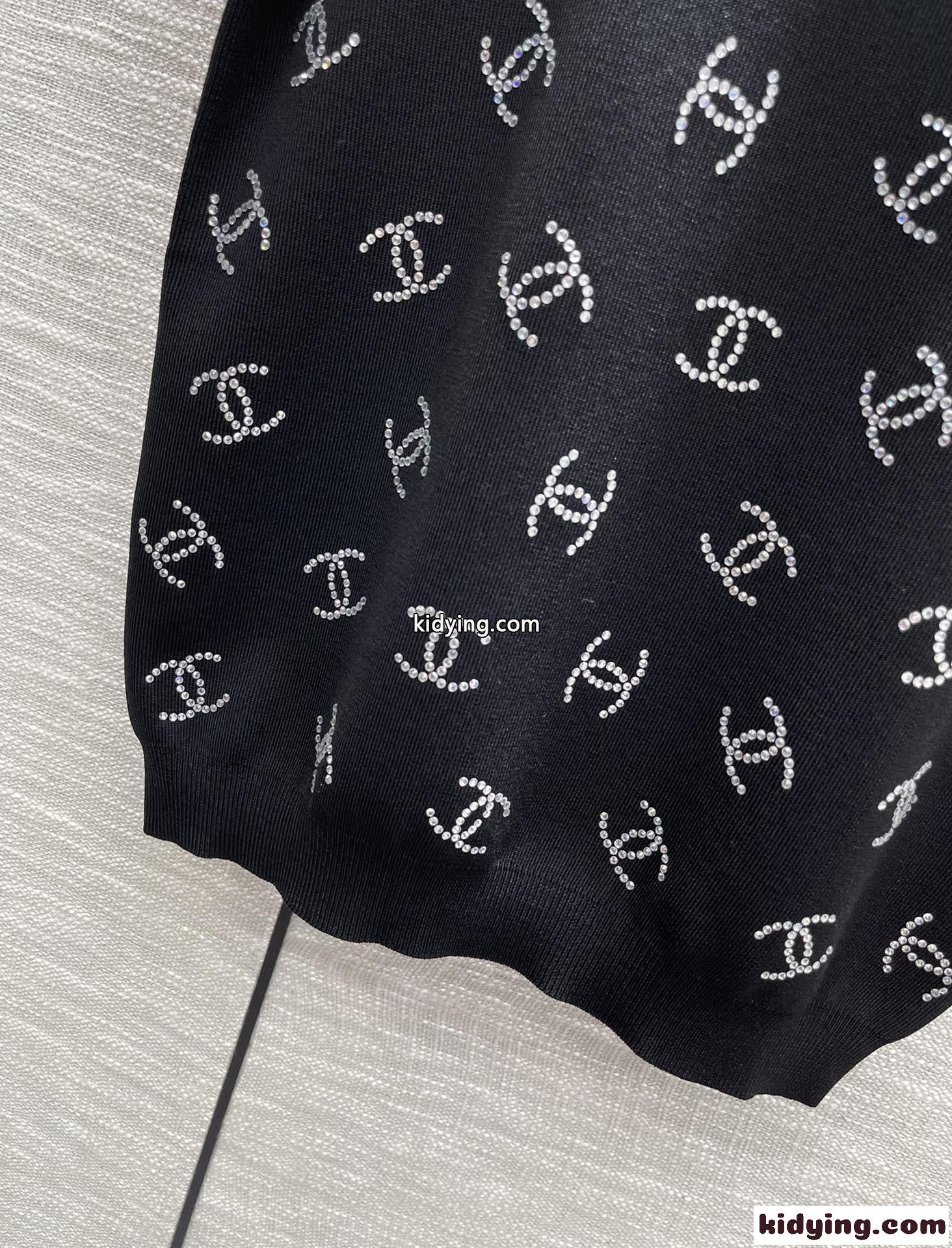 フェミニン 上品 おしゃれ 半袖 カットソー シャネル tシャツ コピー 春夏 人気 ロゴ トップス-4