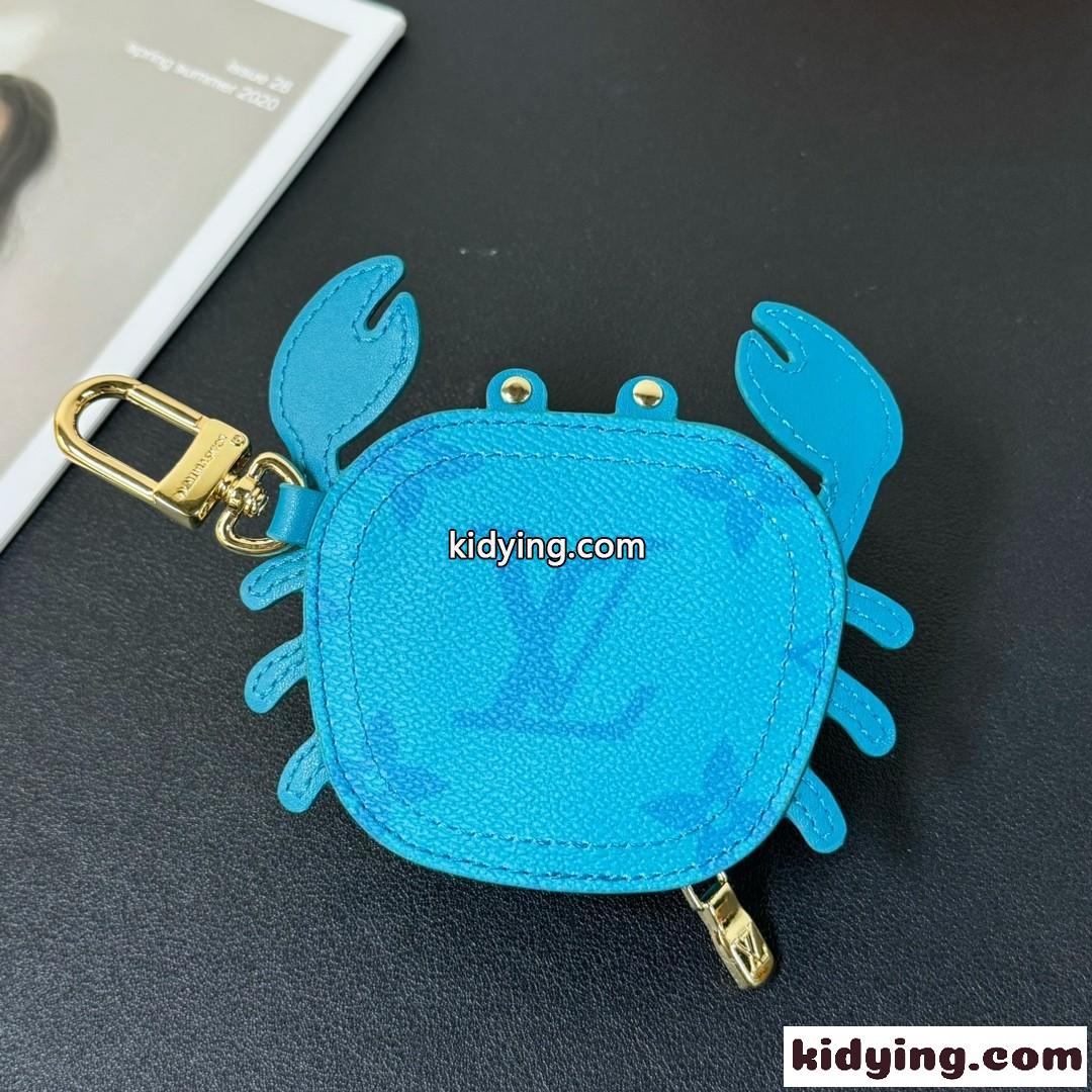 バッグチャーム･LV クラブ ルイヴィトン キーホルダー コピー ブルー-2