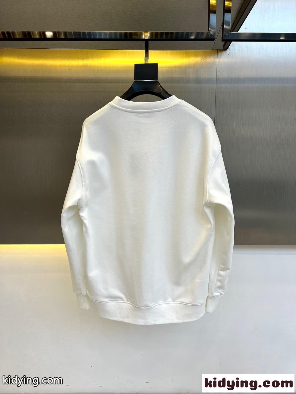 カジュアル 合わせやすい ルイヴィトン Tシャツ コピー スウェットシャツ ホワイト-4