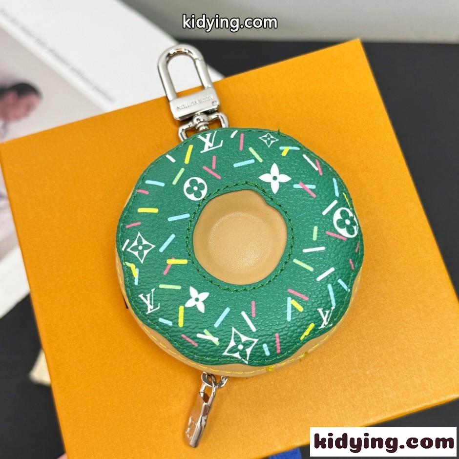 バッグチャーム・LV ドーナッツ ルイ・ヴィトン キーホルダー 偽物 グリーン-1