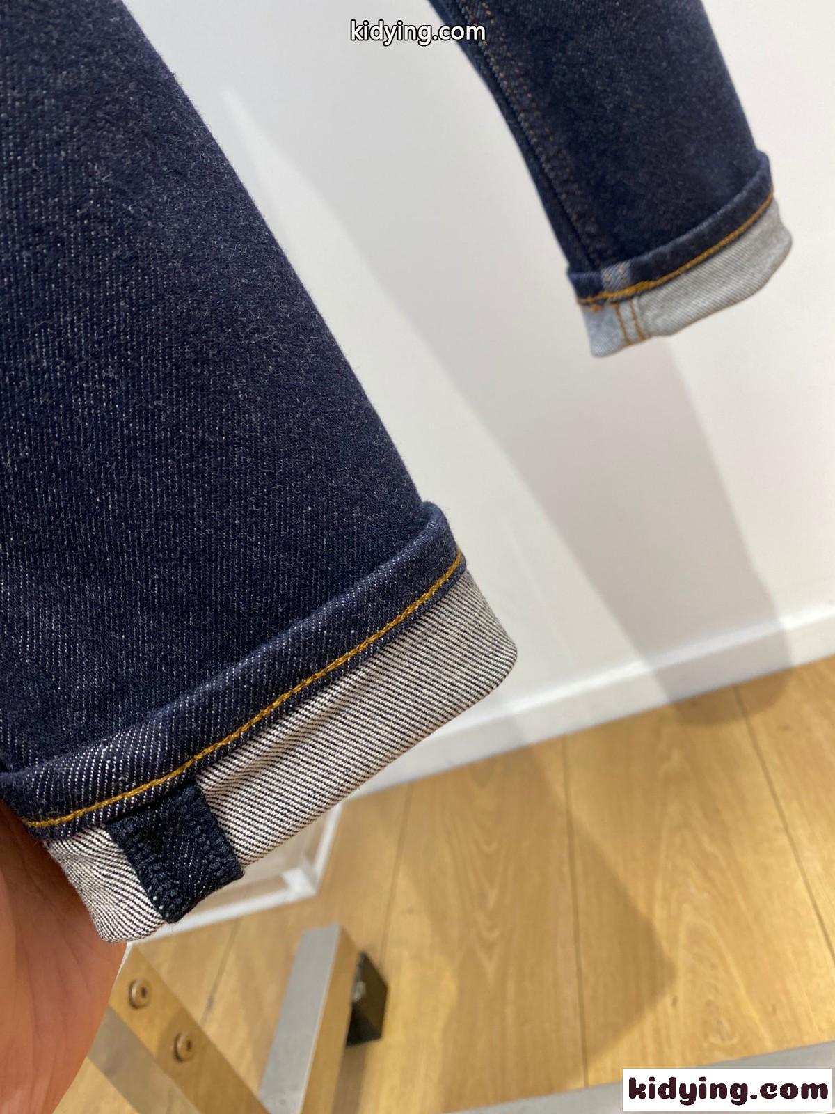 合わせやすい 定番 エルメス パンツ コピー メンズ ジーンズ デニムパンツ-4