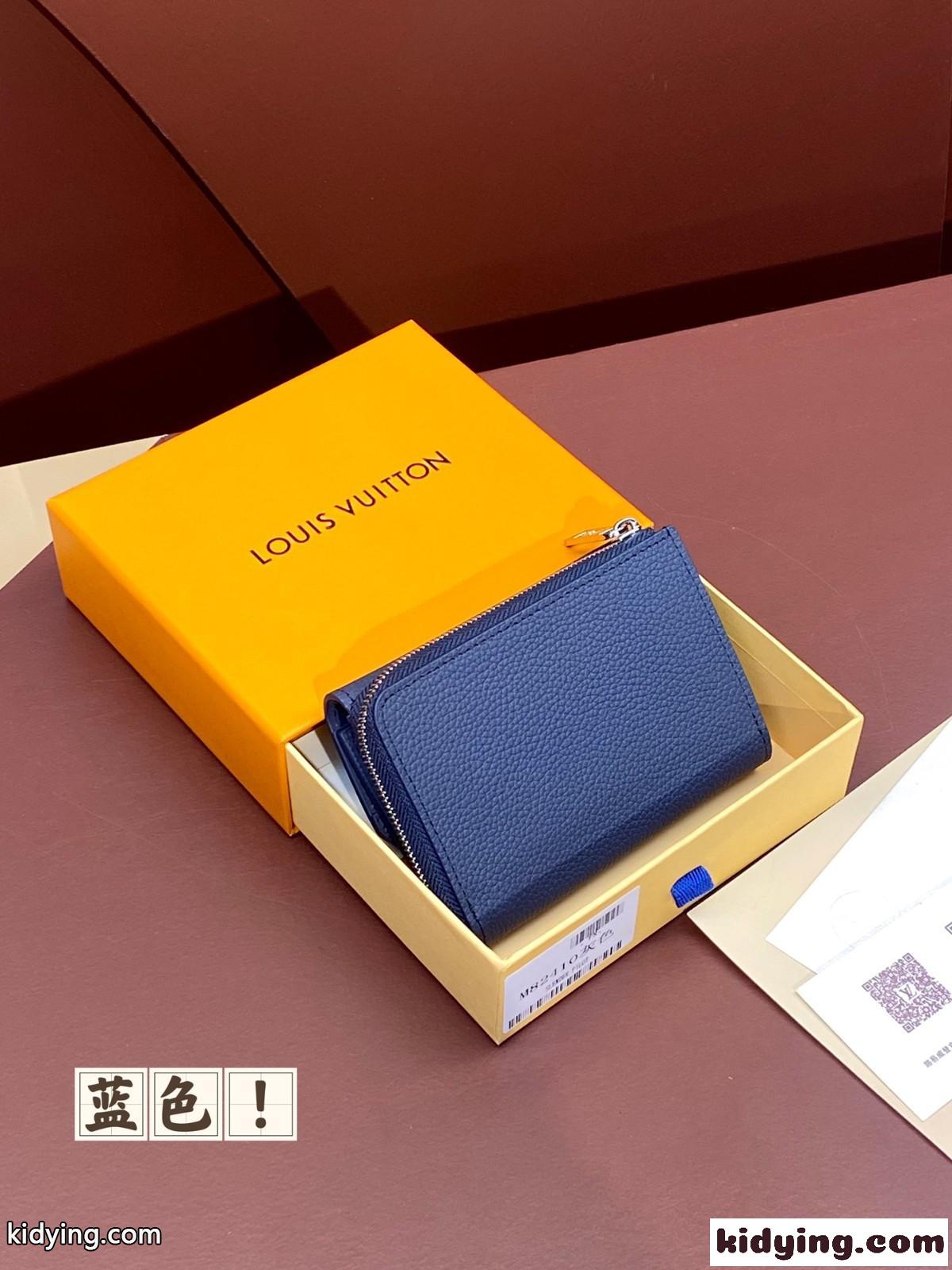 ルイヴィトン ポルトフォイユ・パイロット M82410 スーパーコピー ウォレット ブルー-2