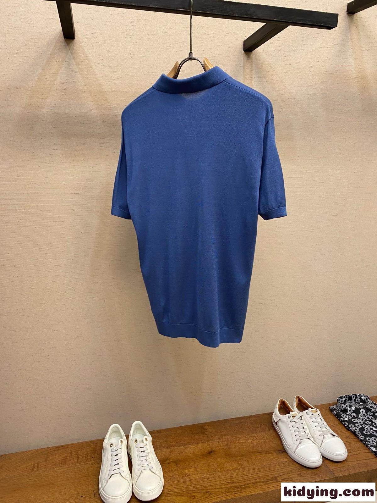 洗練された 上品 カジュアル プラダ Tシャツ 偽物 メンズ 半袖 トップス-2