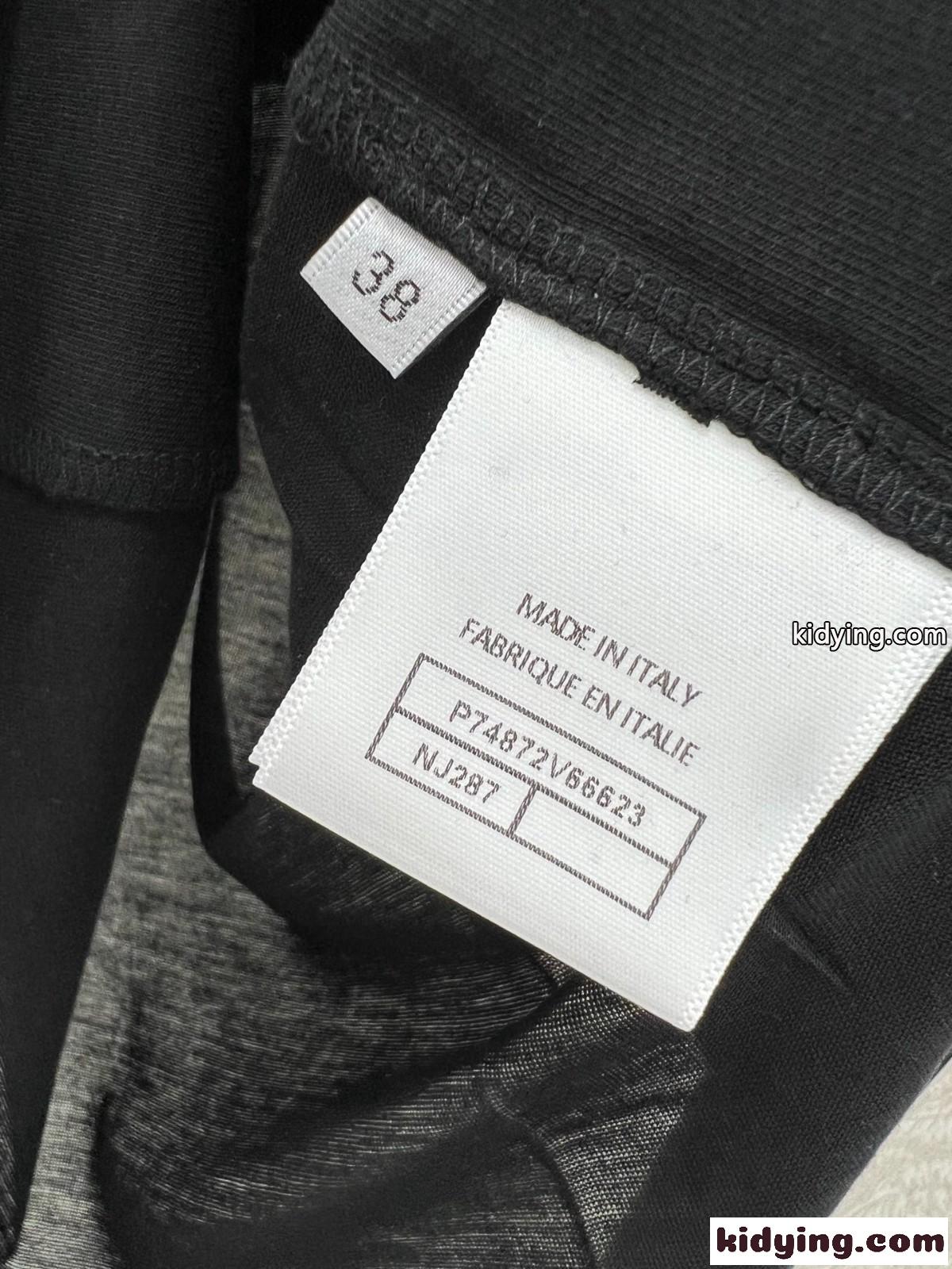 シンプル 合わせやすい クルーネック シャネル Tシャツ コピー 長袖Tシャツ-3